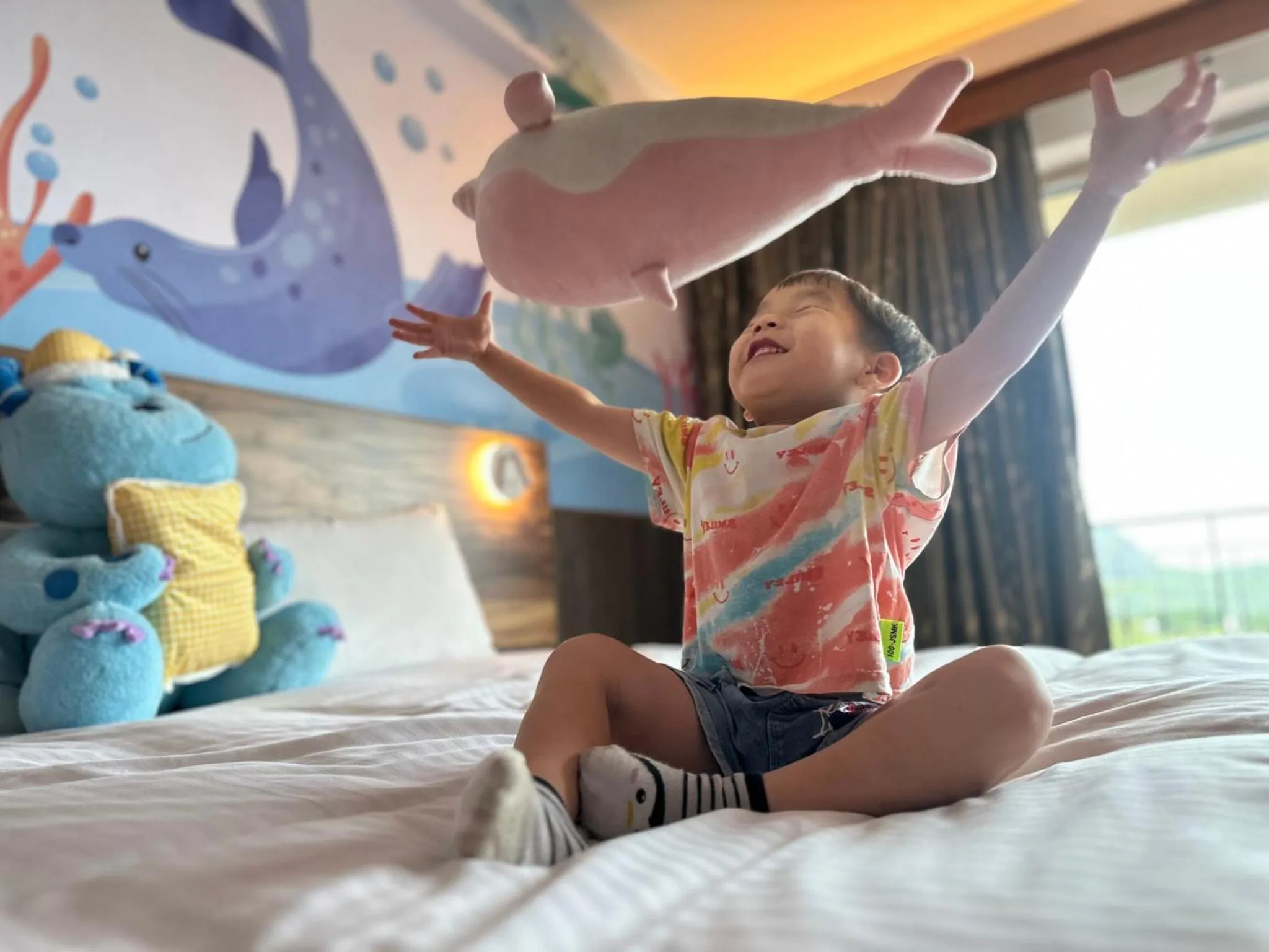 children, Bed in Howard Beach Resort Kenting