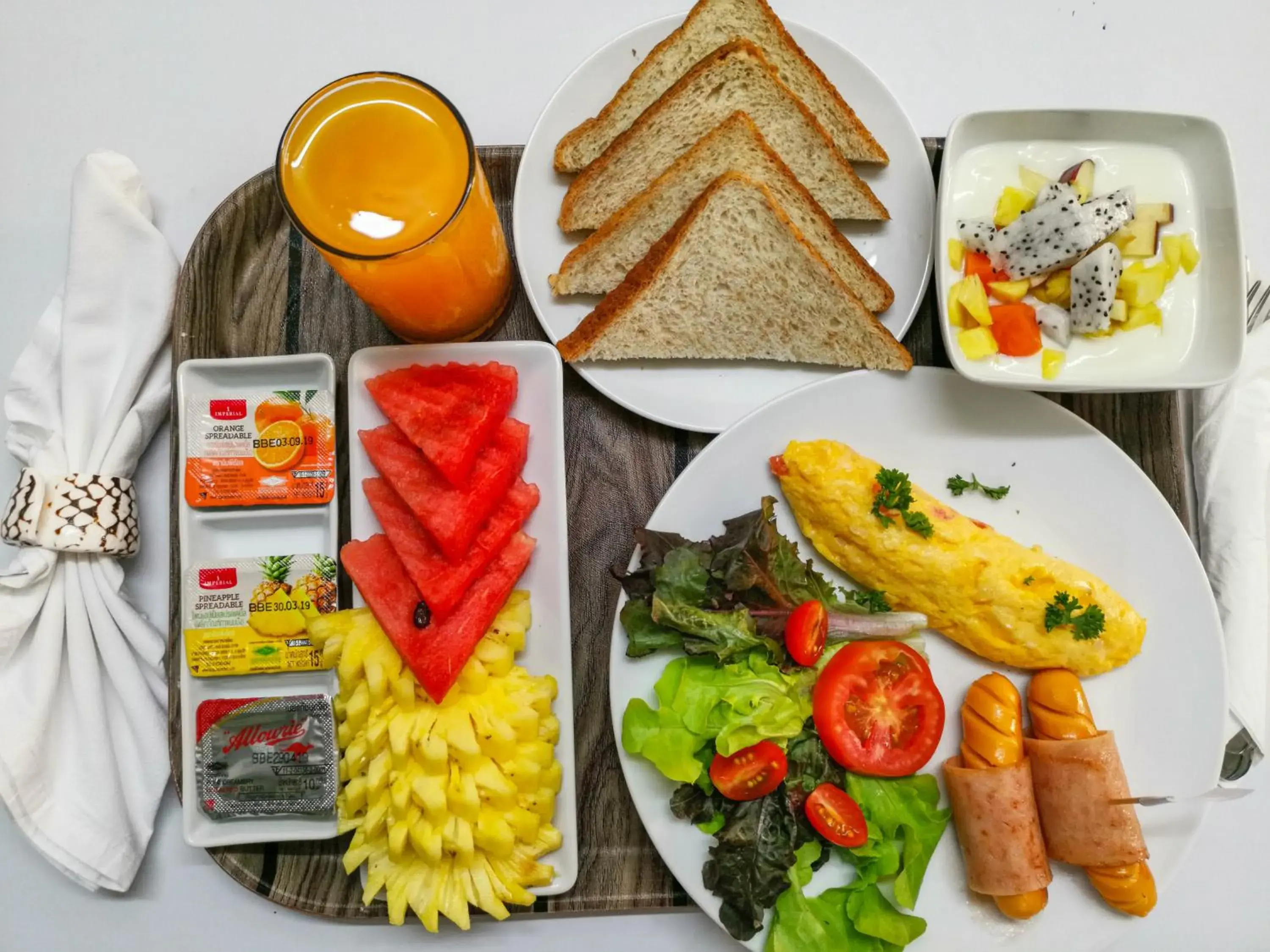 Breakfast in Layalina Hotel Breakfast in Layalina Hotel