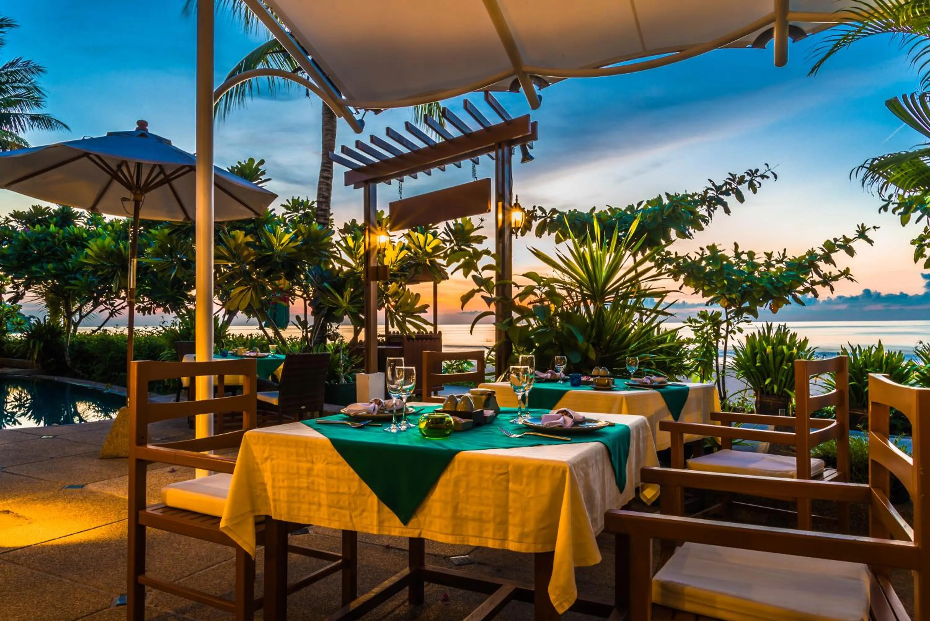 Patio in Layalina Hotel