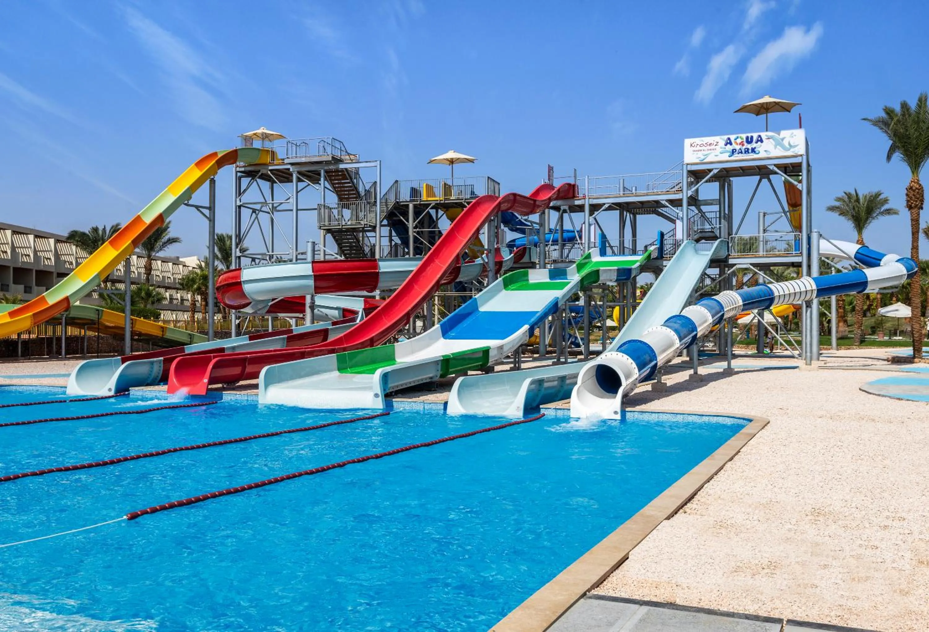 Aqua park in Xperience Kiroseiz Parkland