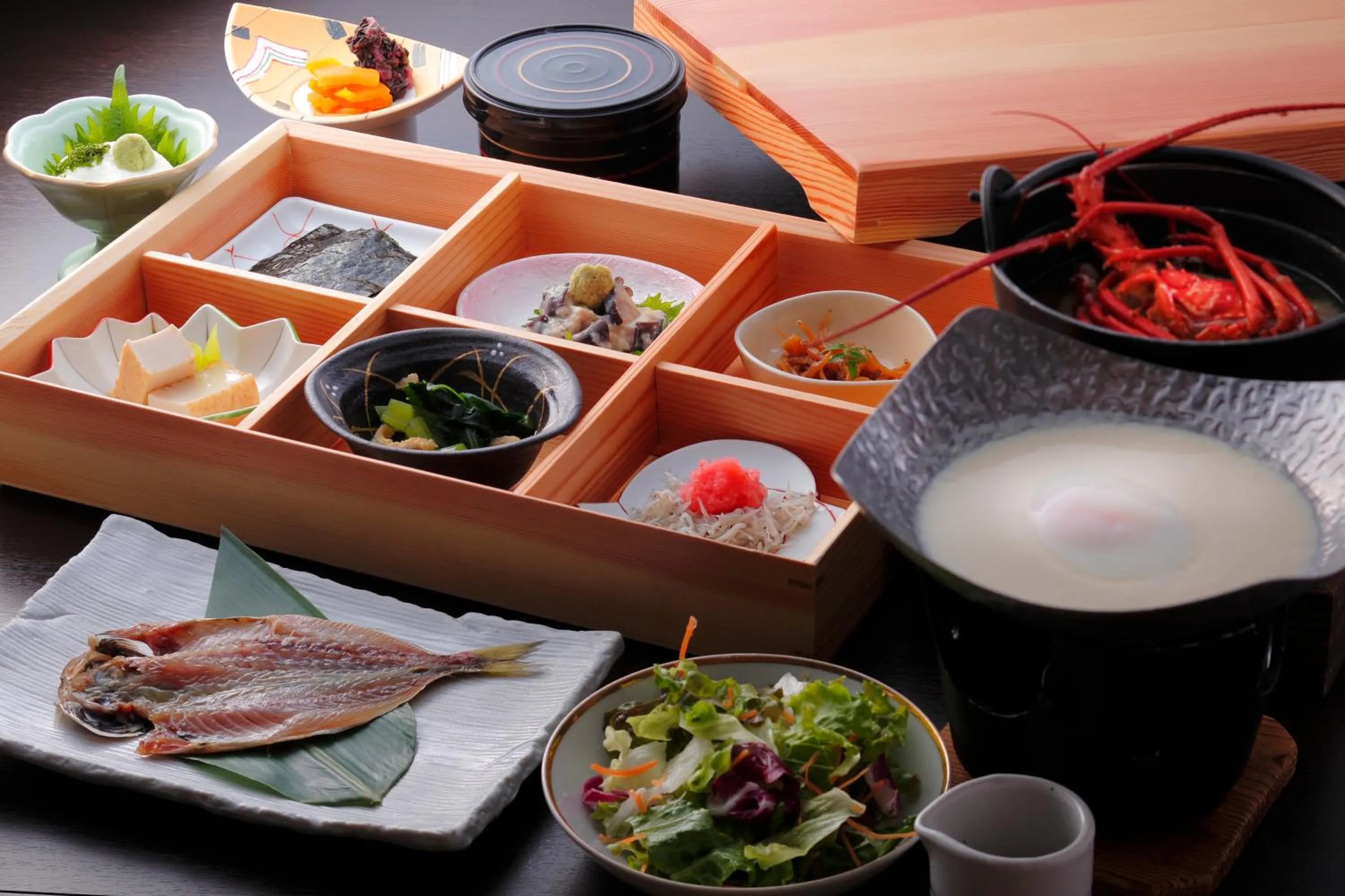 Food close-up in Yuyado Ichibanchi