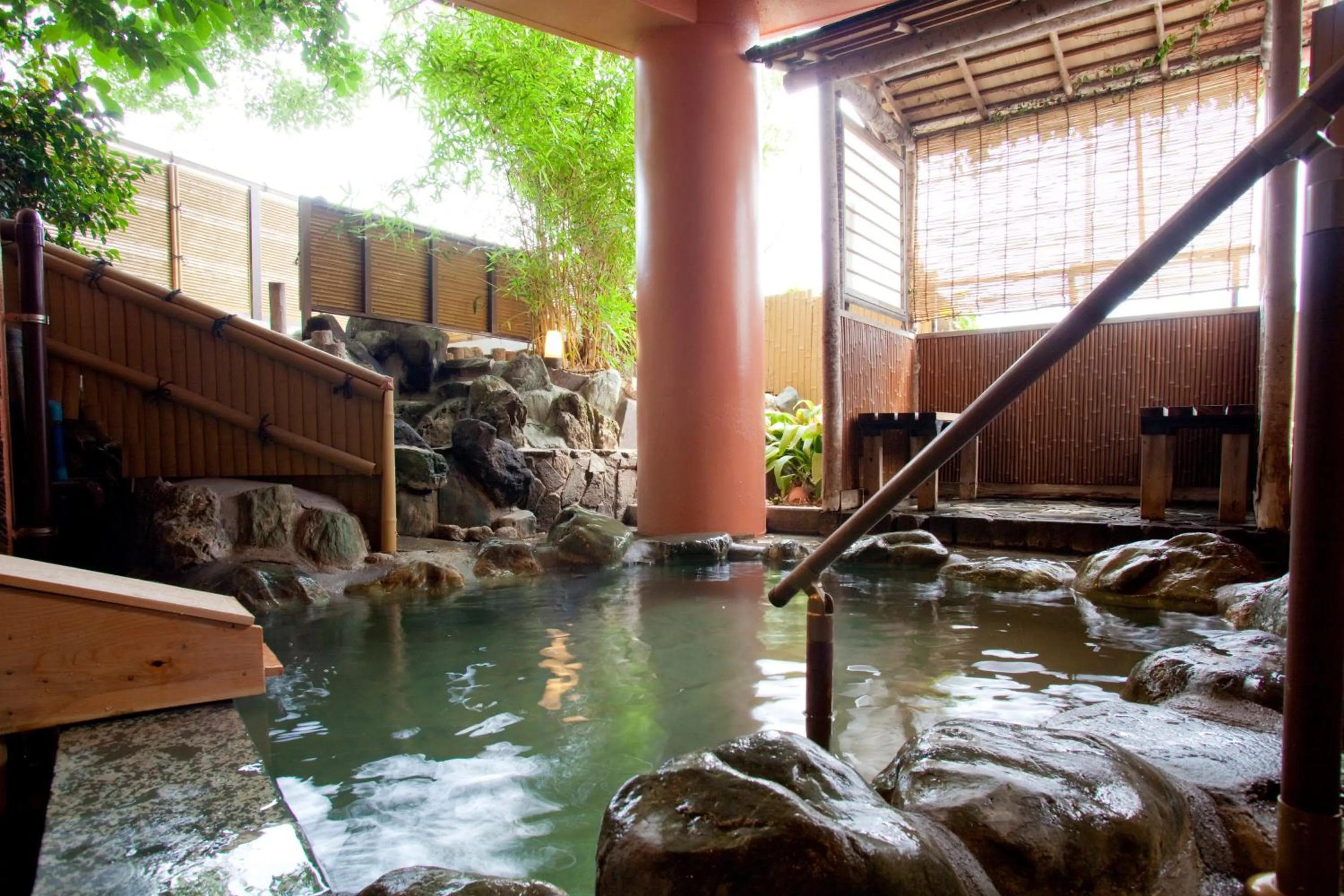 Hot Spring Bath in Yuyado Ichibanchi