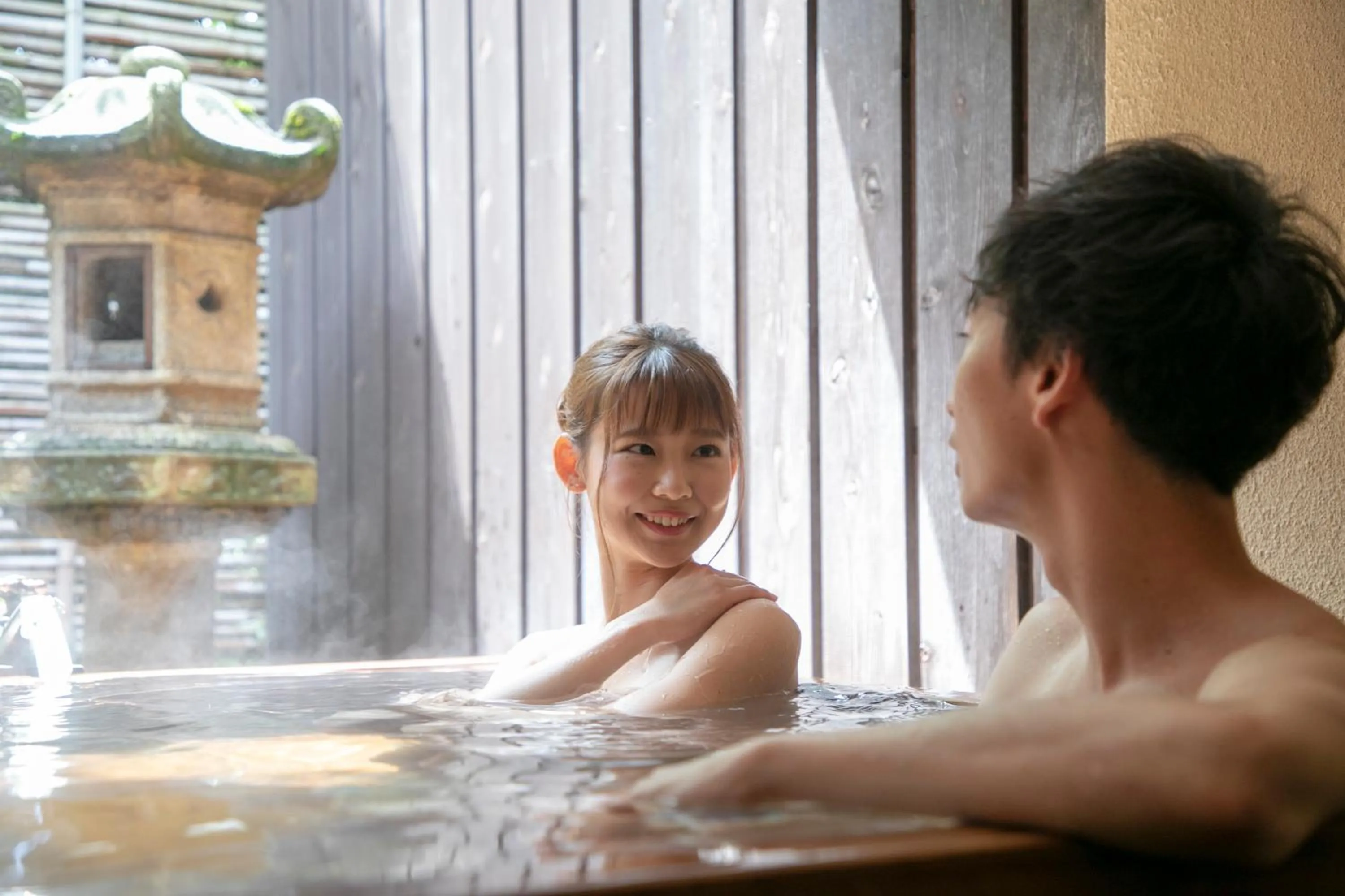 Hot Spring Bath in Yuyado Ichibanchi