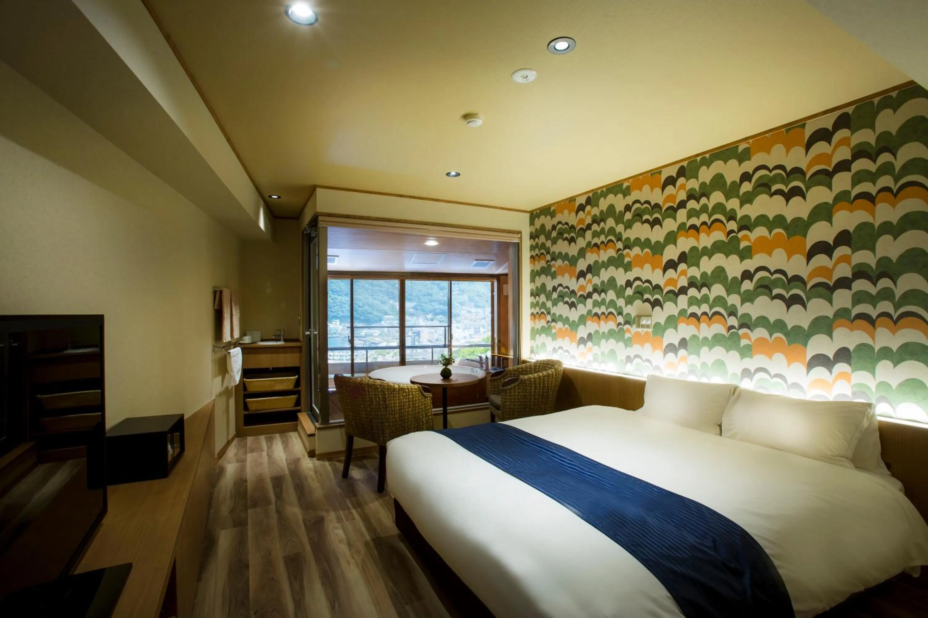 Bed in Yuyado Ichibanchi