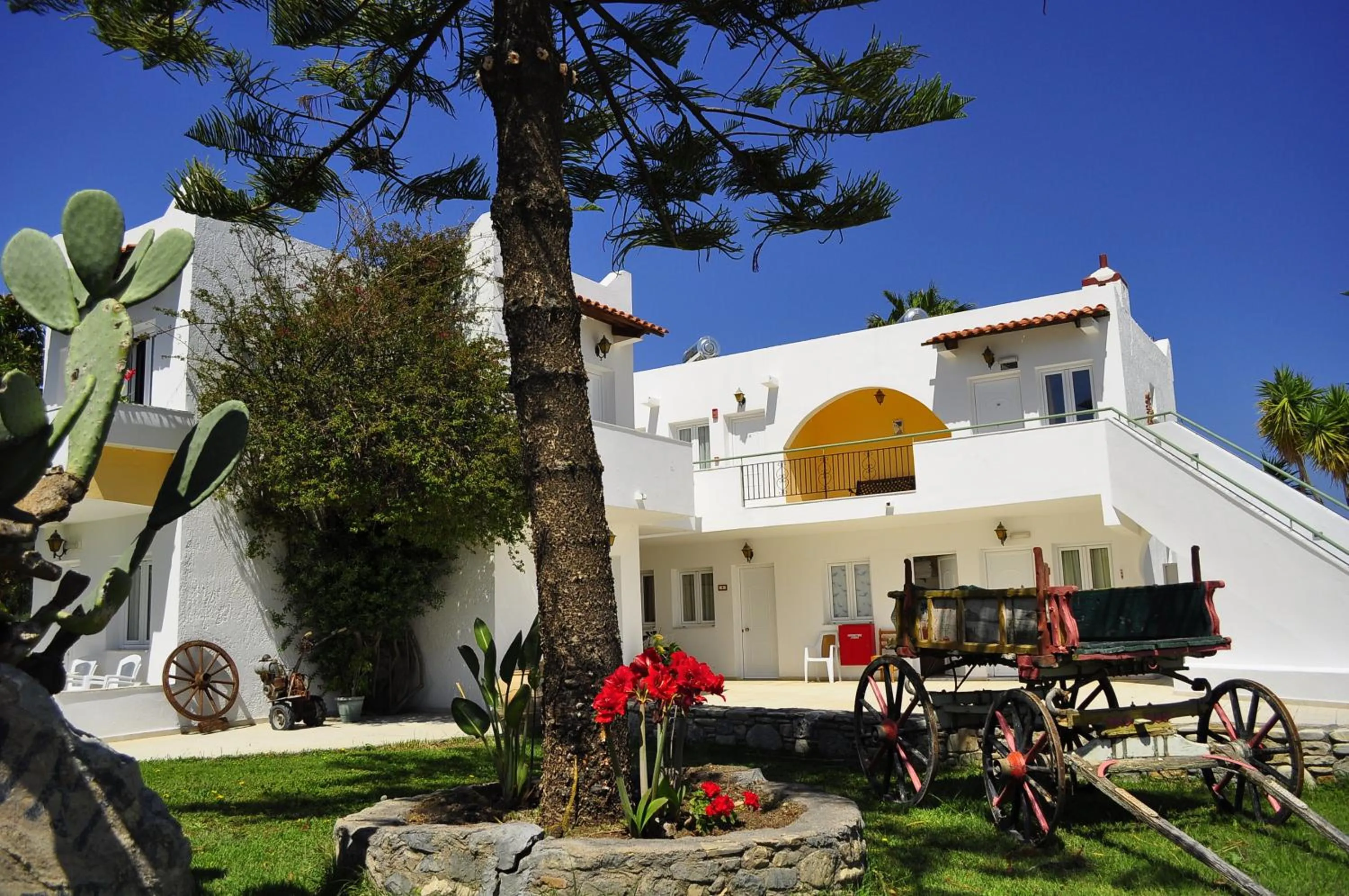 Patio in Ampavris Family Apartments