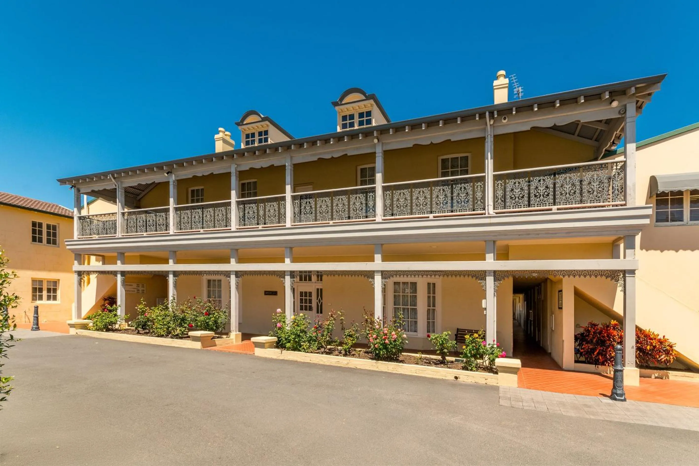 Property building in The Clifton Motel