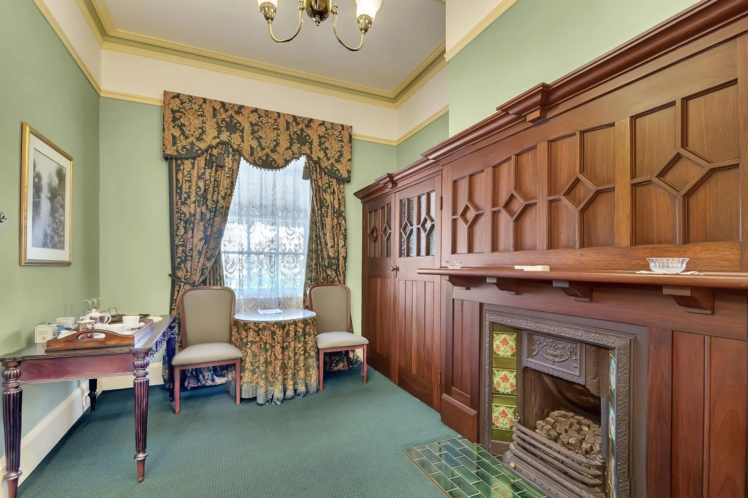 Living room in The Clifton Motel