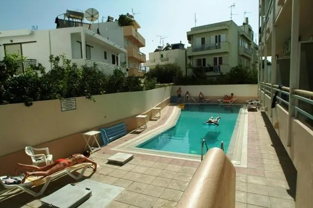 Swimming pool in Theonia Hotel
