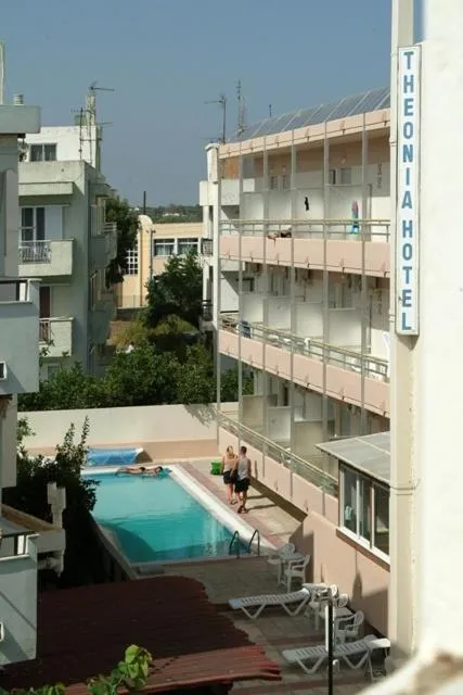 Swimming pool in Theonia Hotel