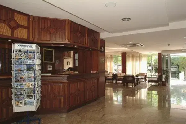 Lobby or reception in Theonia Hotel Lobby or reception in Theonia Hotel