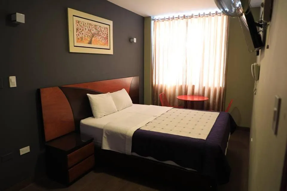 Bed in Hotel Vicente de la Vega