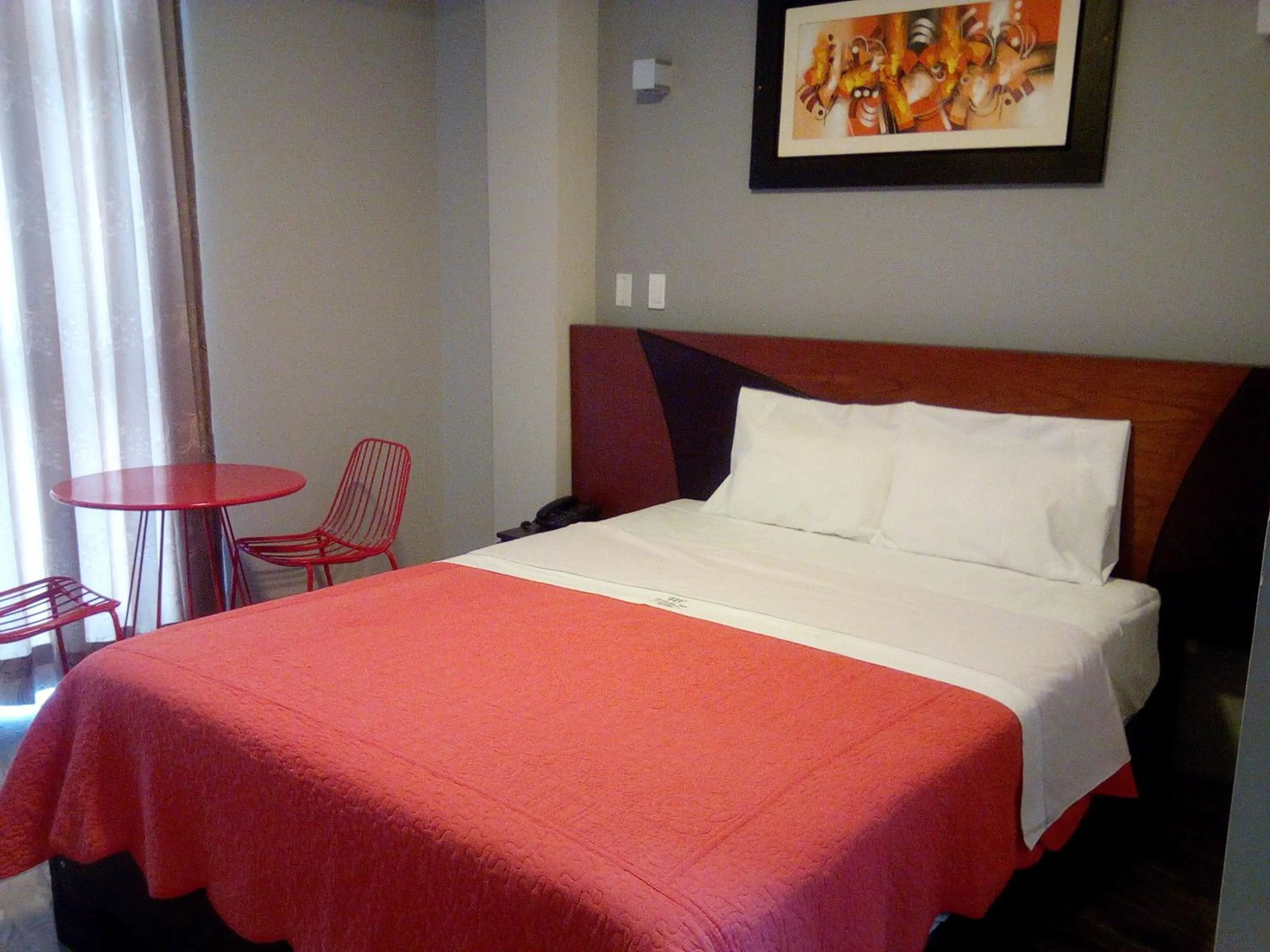 Bed in Hotel Vicente de la Vega