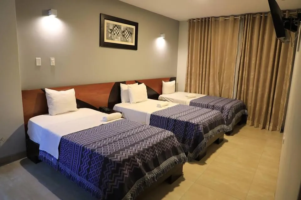 Bedroom, Bed in Hotel Vicente de la Vega