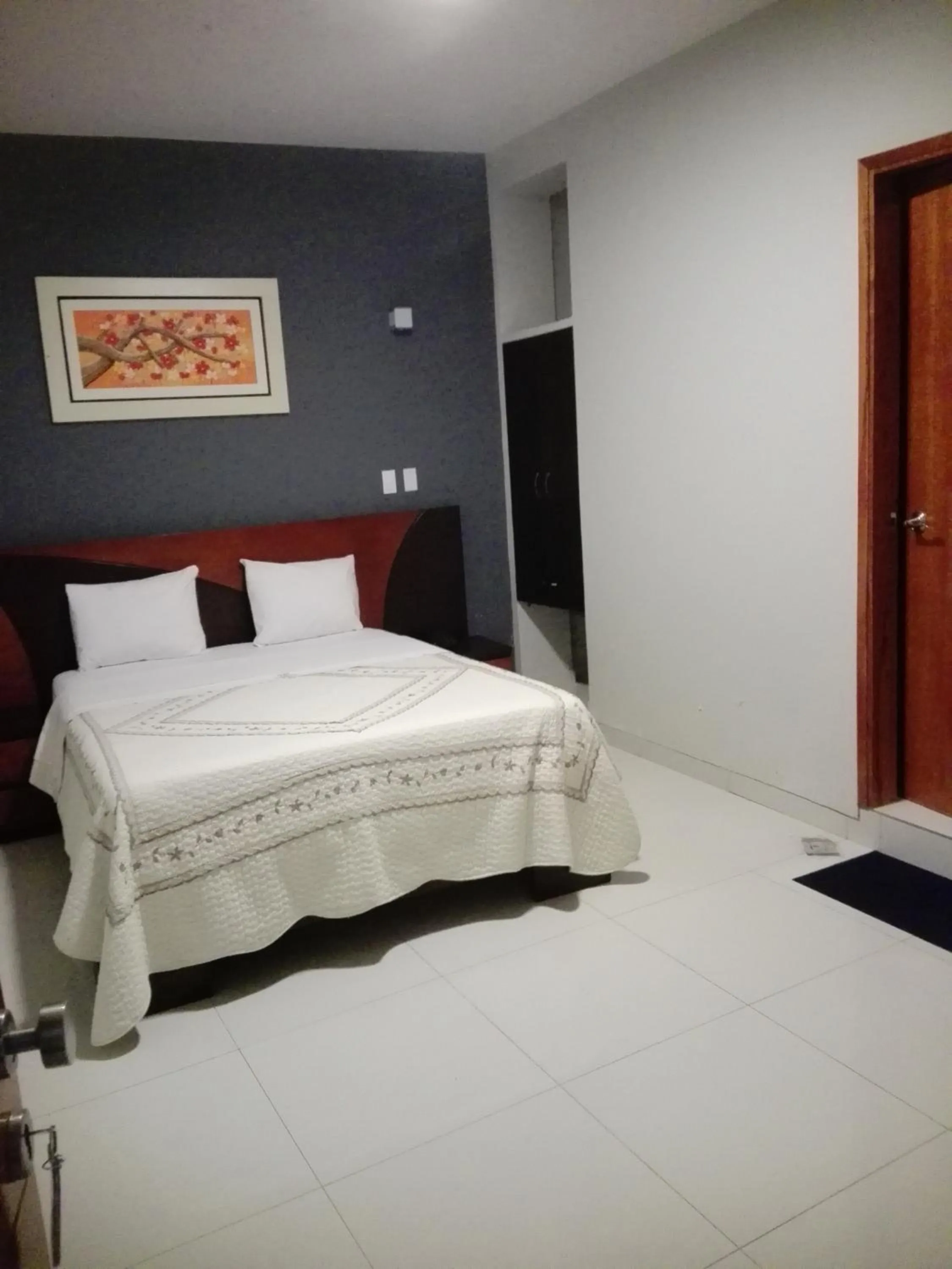 Bed in Hotel Vicente de la Vega