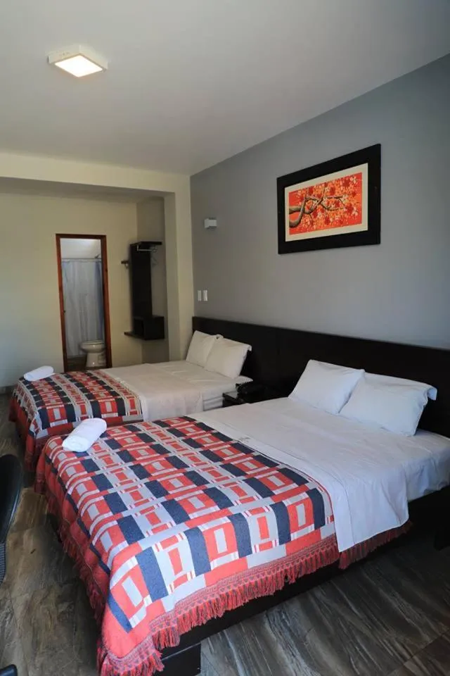 Bed in Hotel Vicente de la Vega