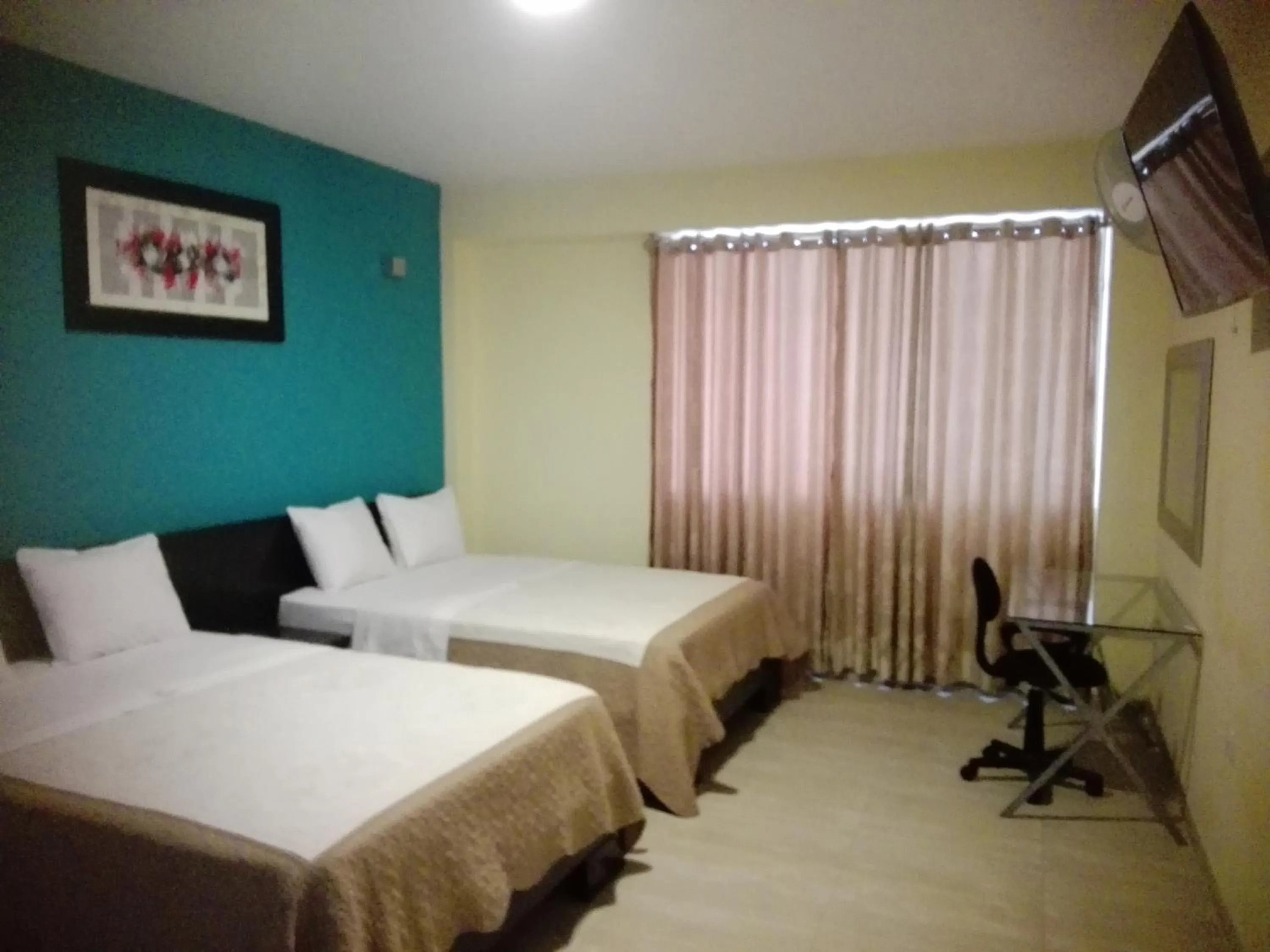 Bed in Hotel Vicente de la Vega