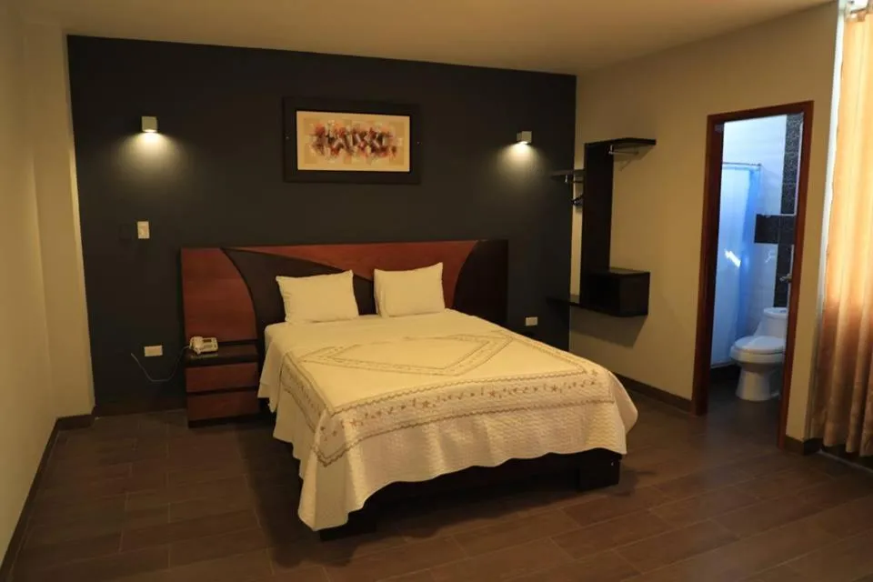 Bed in Hotel Vicente de la Vega