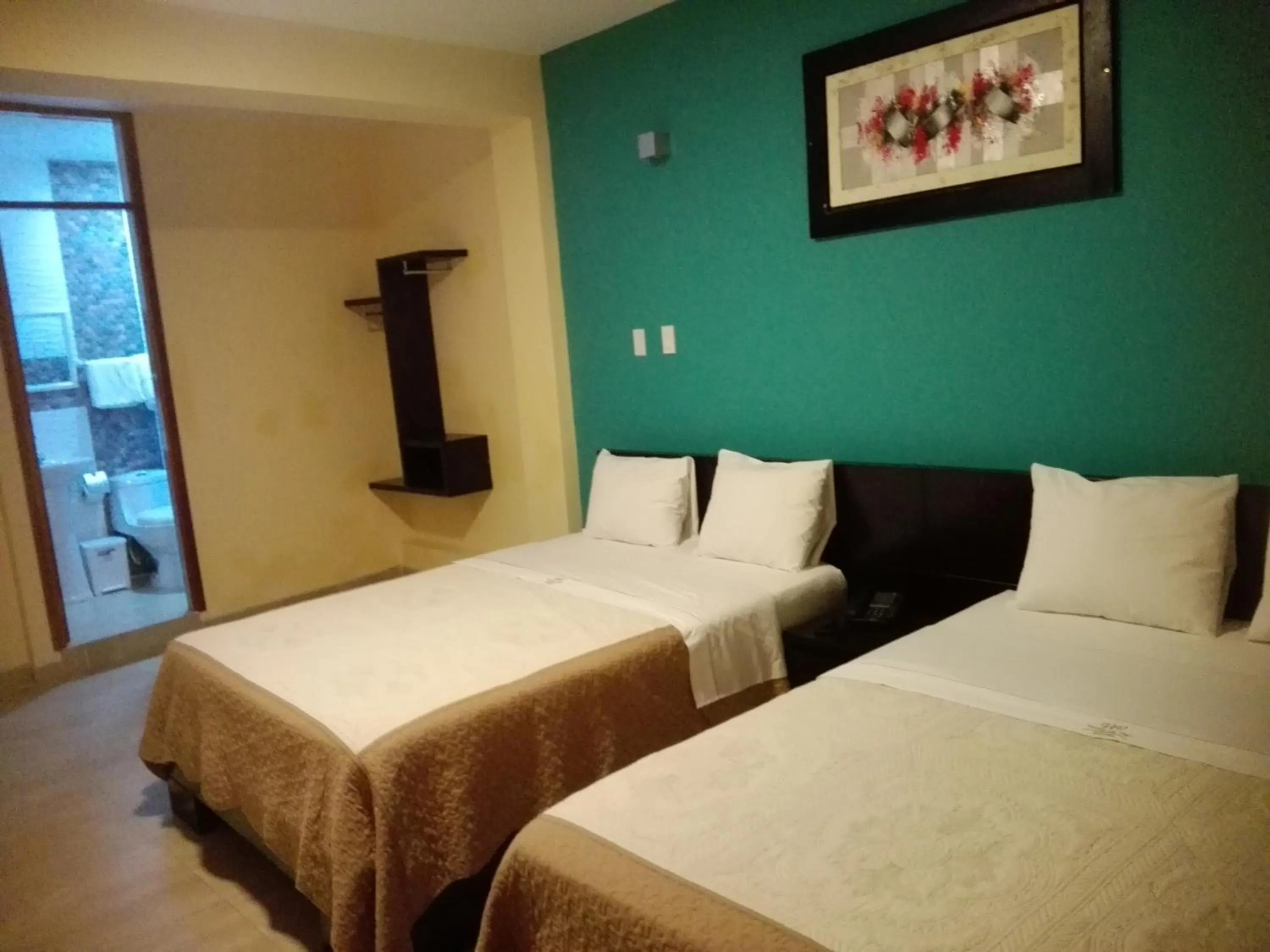 Bed in Hotel Vicente de la Vega