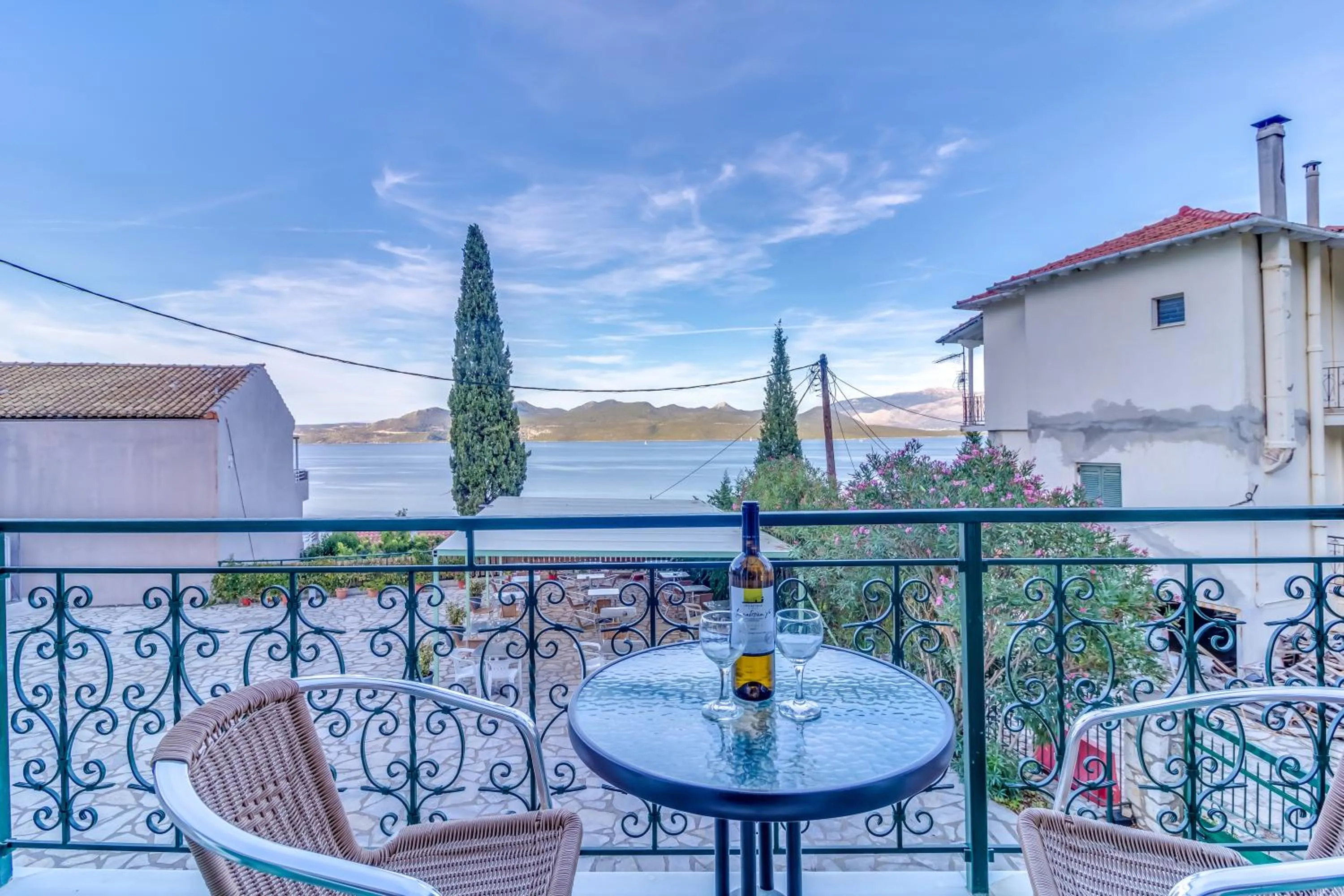 Balcony/Terrace in Vergina Star Hotel