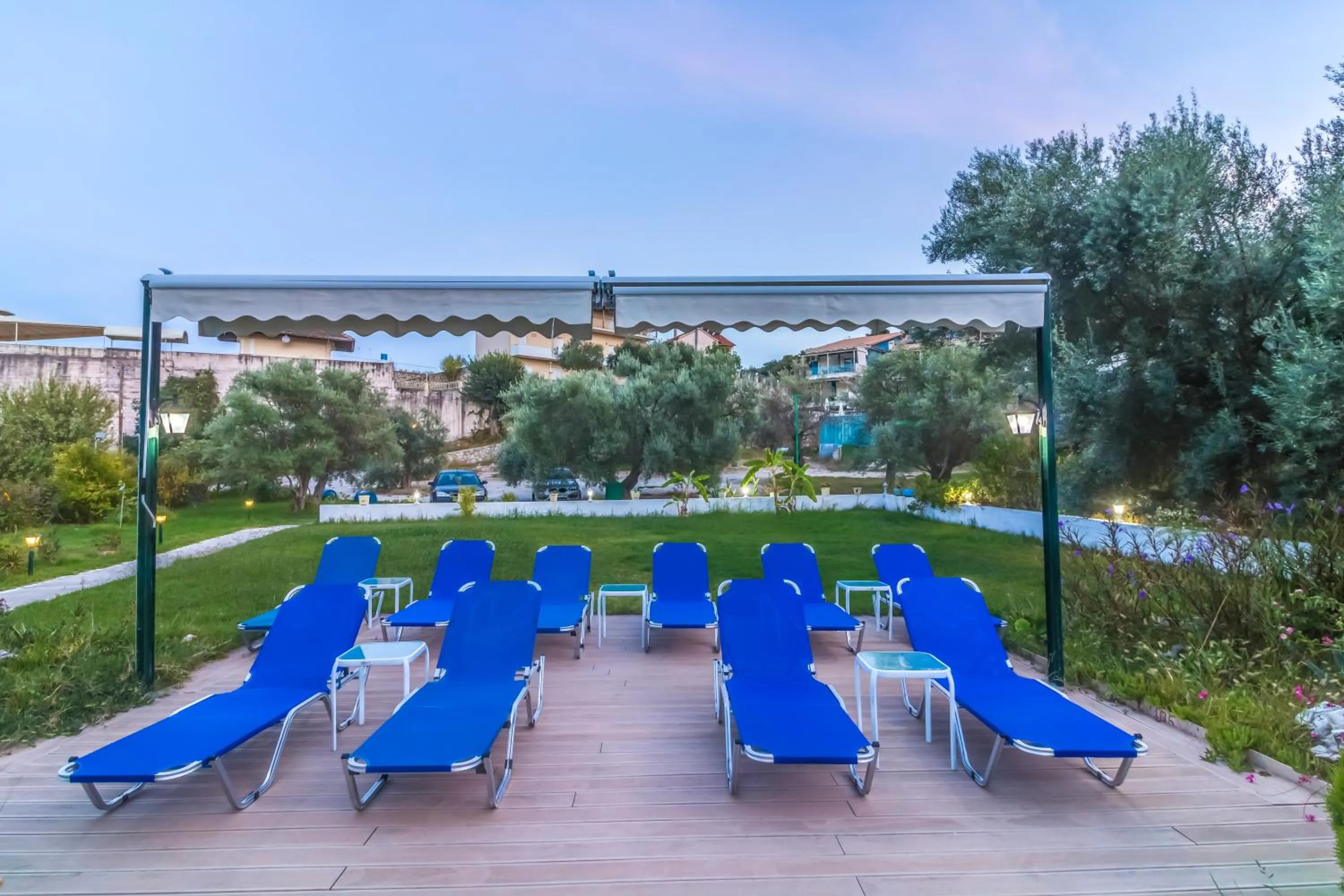 Garden in Vergina Star Hotel