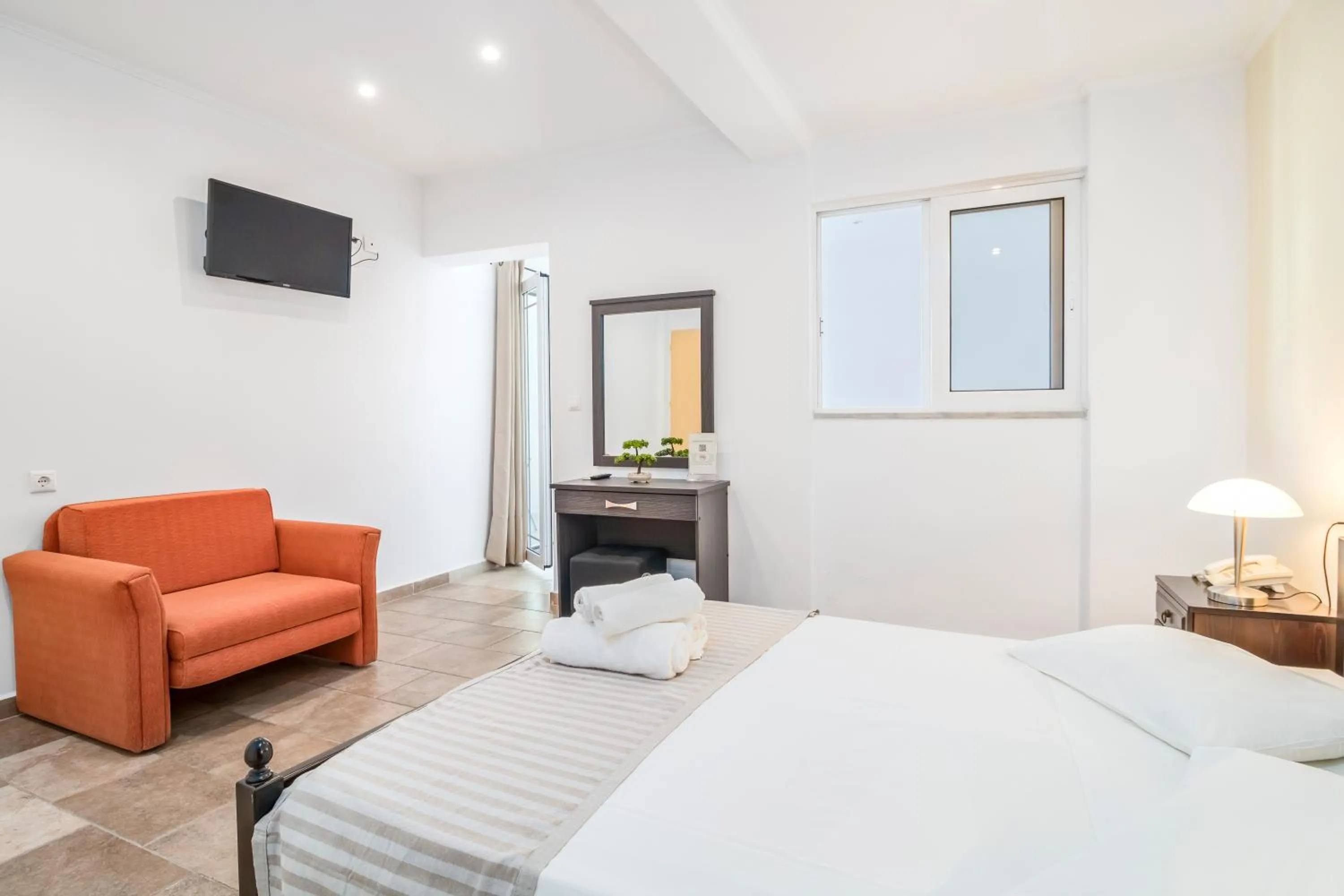 Bedroom, Bed in Vergina Star Hotel