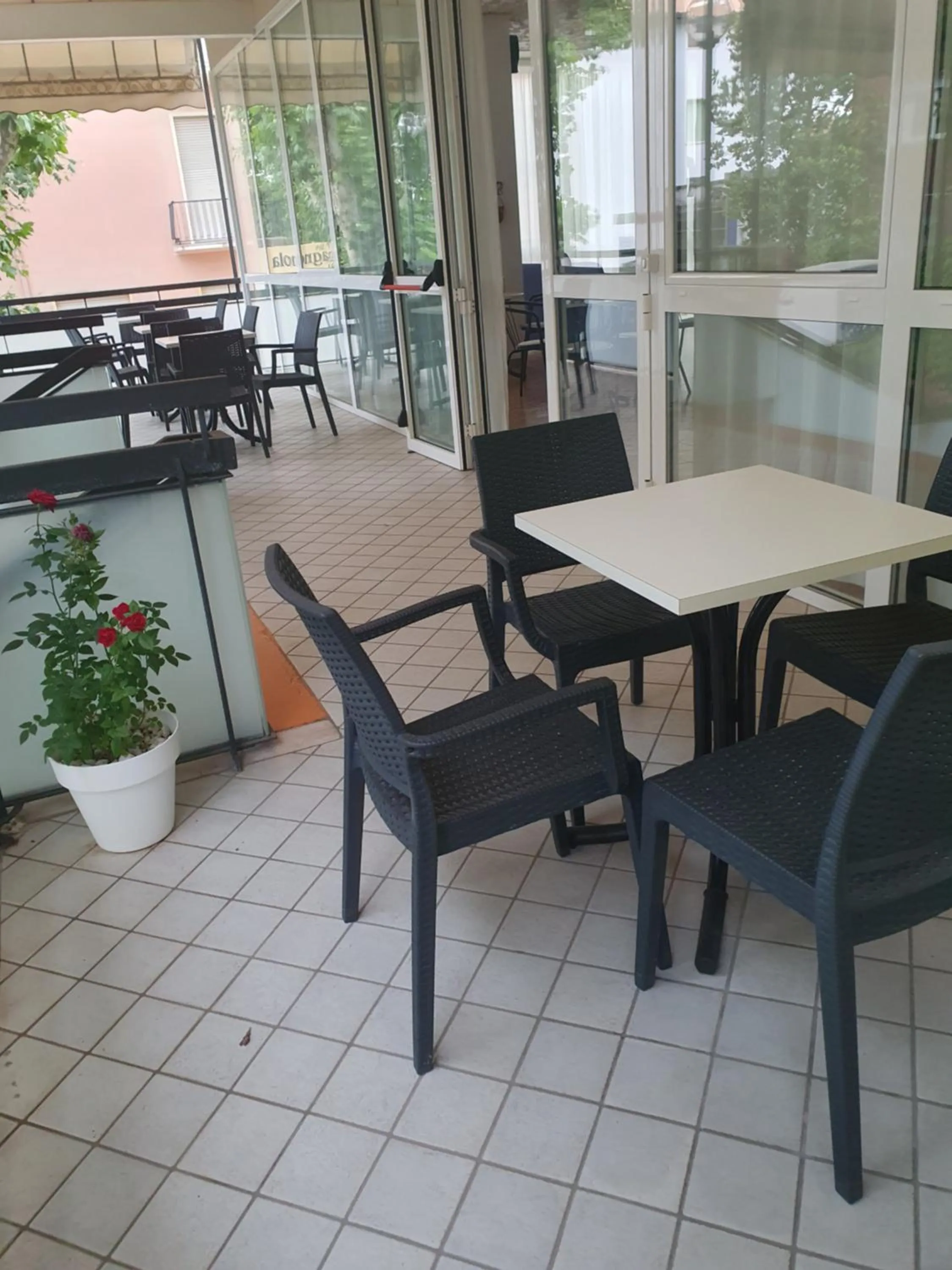 Balcony/Terrace in Hotel Kursaal