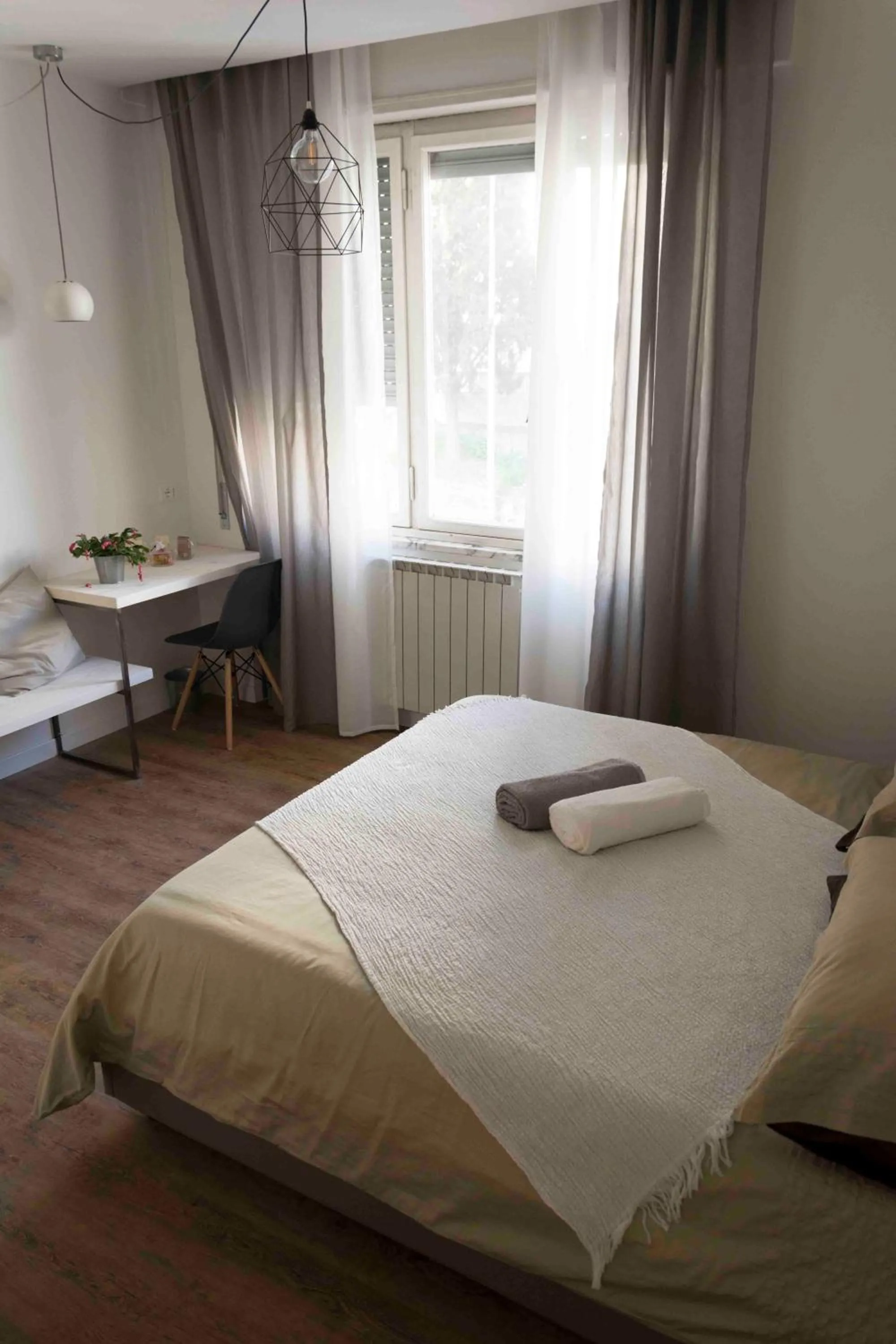 Bed in St. Peter's Luxury Rooms