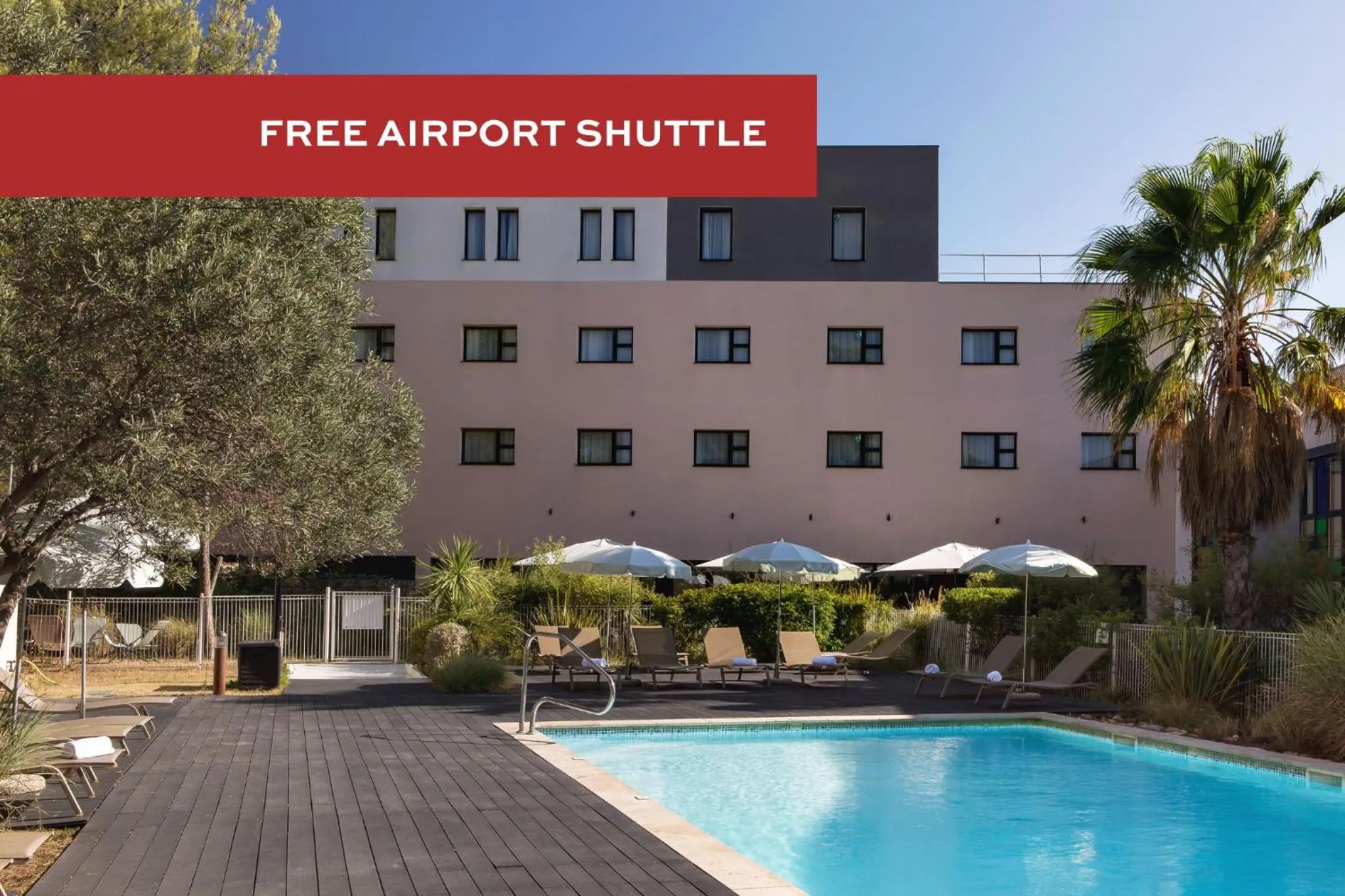 Swimming pool in Holiday Inn - Marseille Airport by IHG