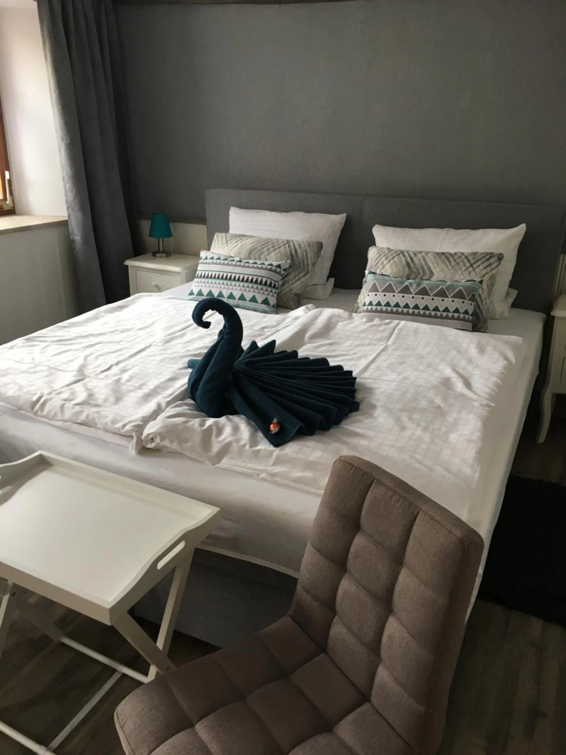 Bed in Pension „das Lädle“