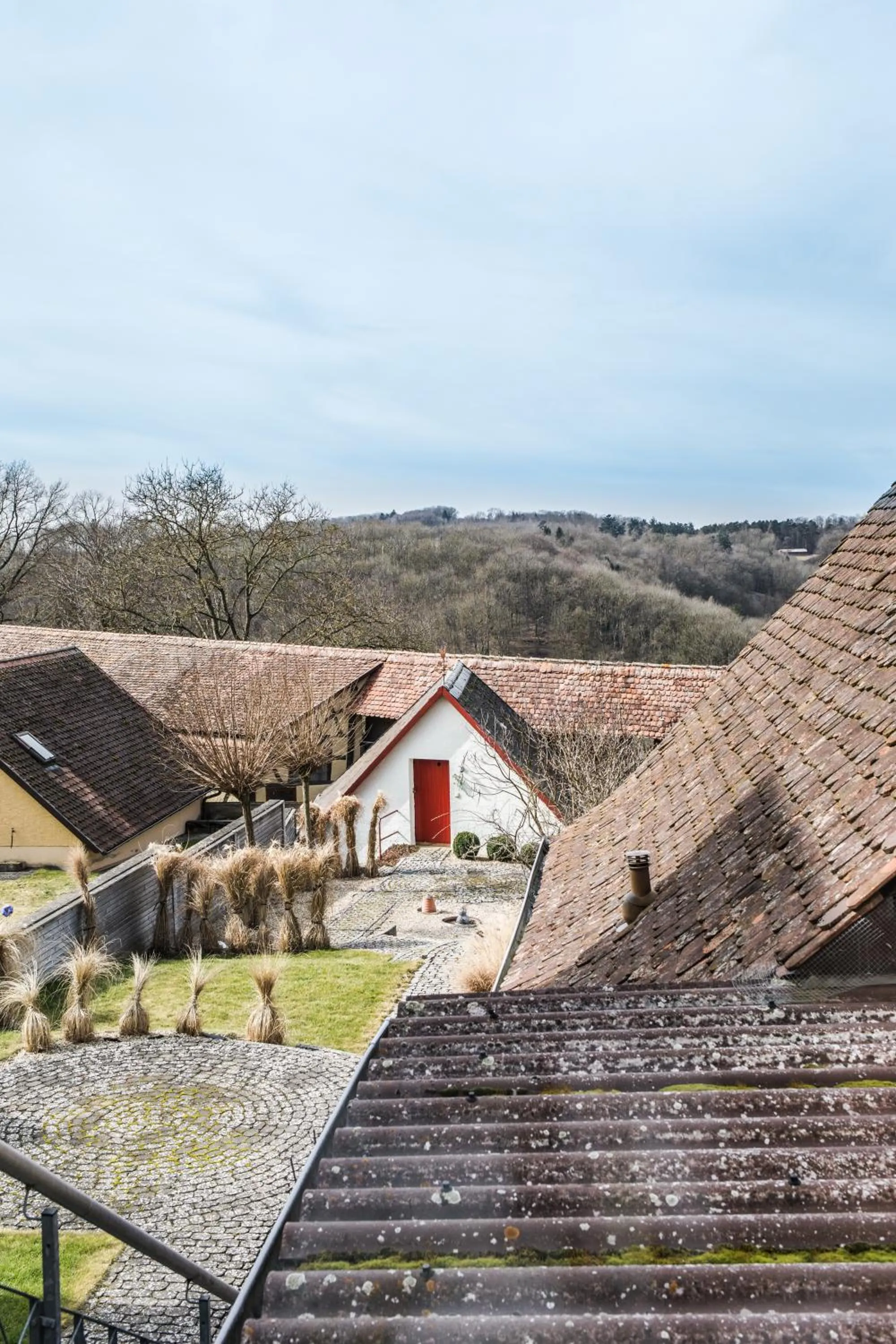 View (from property/room) in Pension „das Lädle“