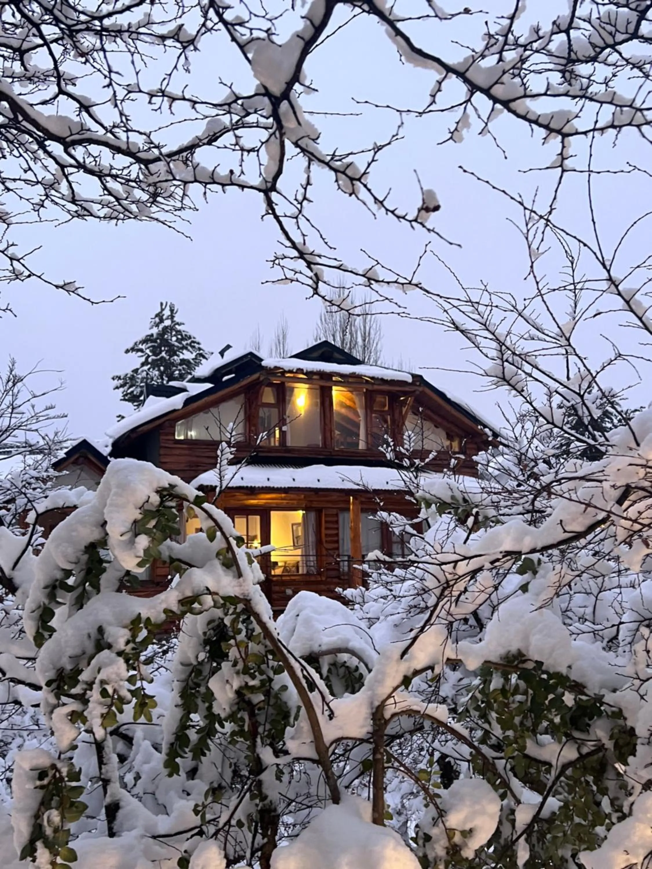 Natural landscape in Los Nires Lodge Cerro Catedral