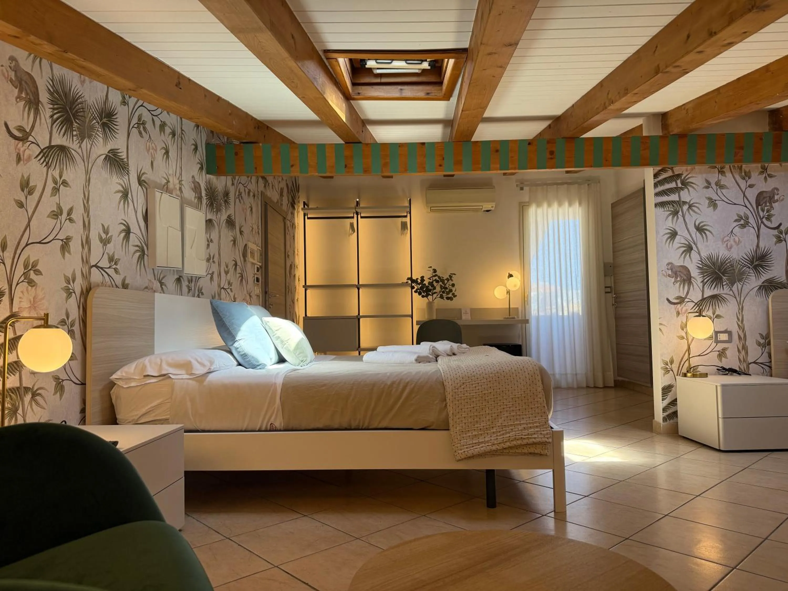 Bed in Albergo Perseo