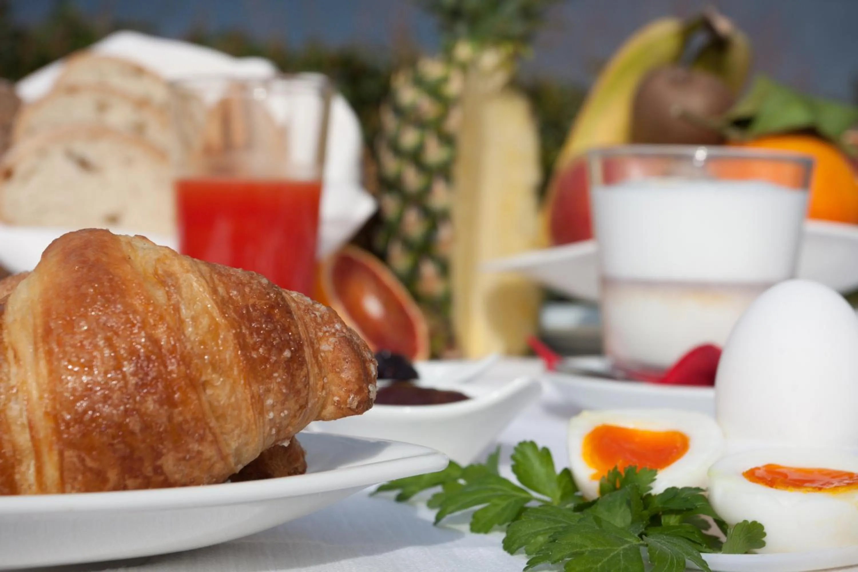 Buffet breakfast in Locanda Del Parco Hotel