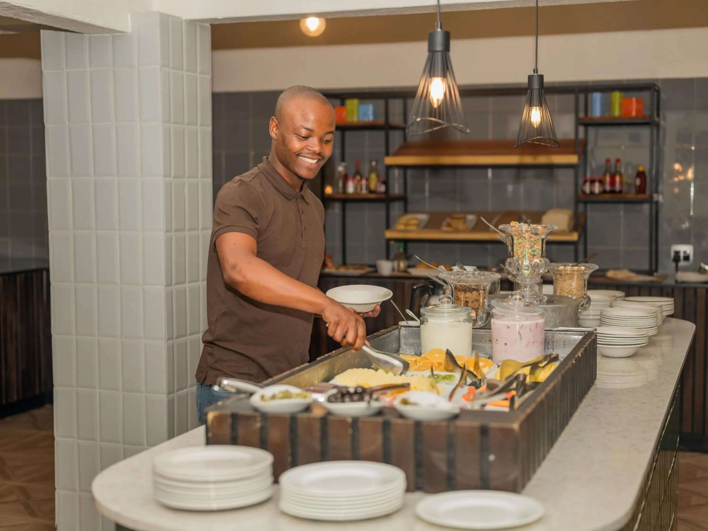 Kitchen or kitchenette in ANEW Resort White River Mbombela