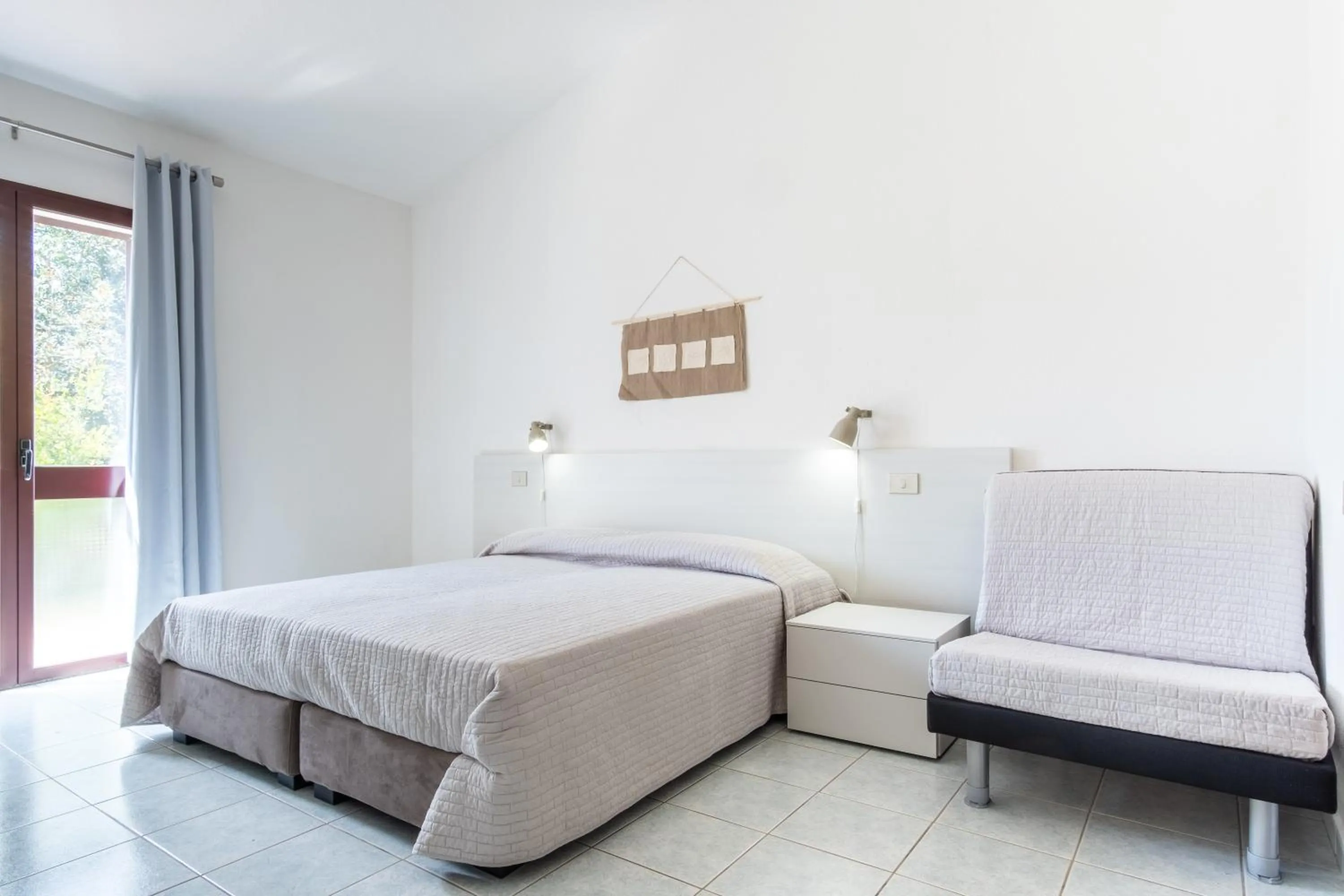 Bedroom, Bed in Residence Cort'e Accas