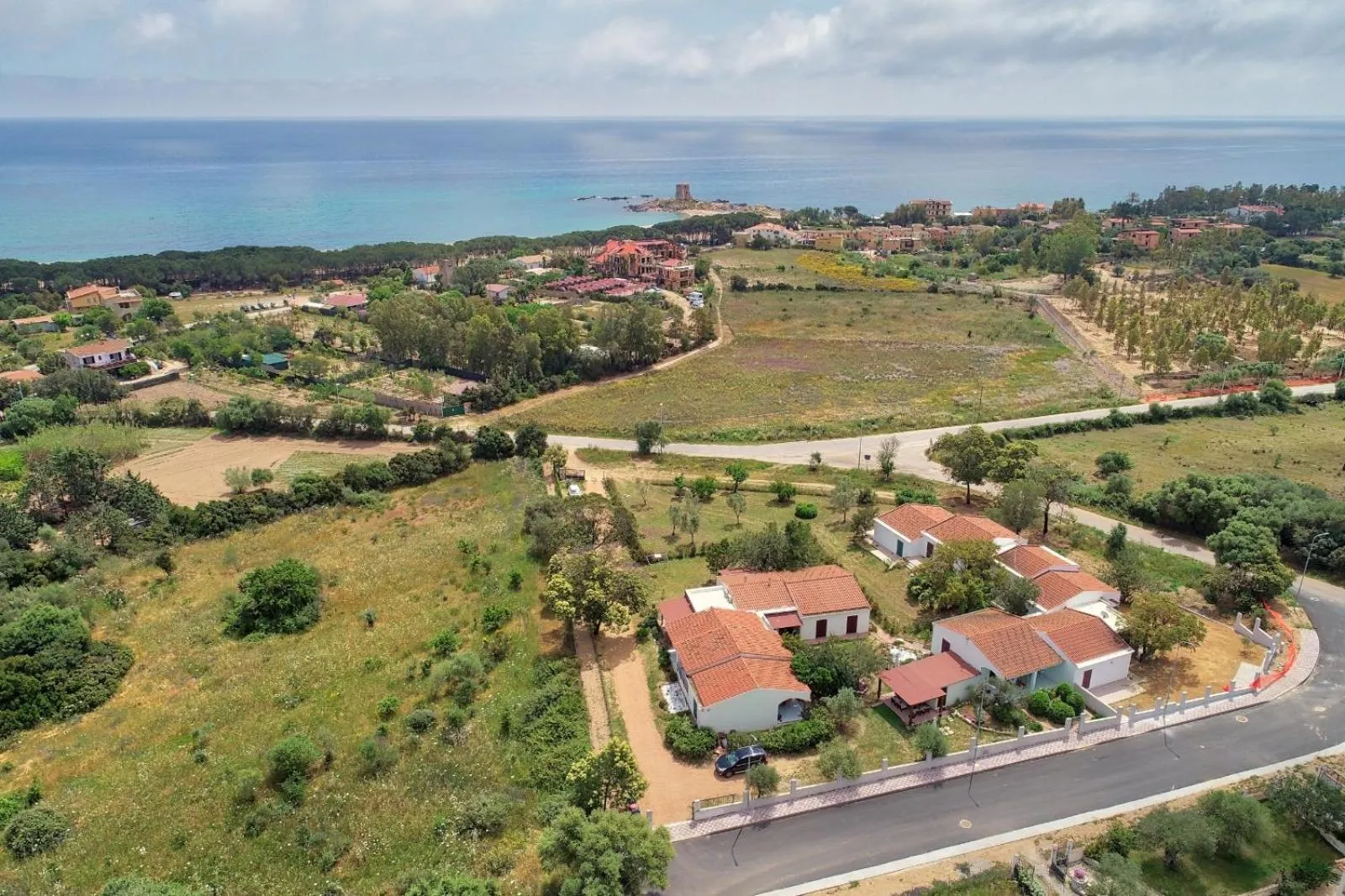 Bird's eye view in Residence Cort'e Accas