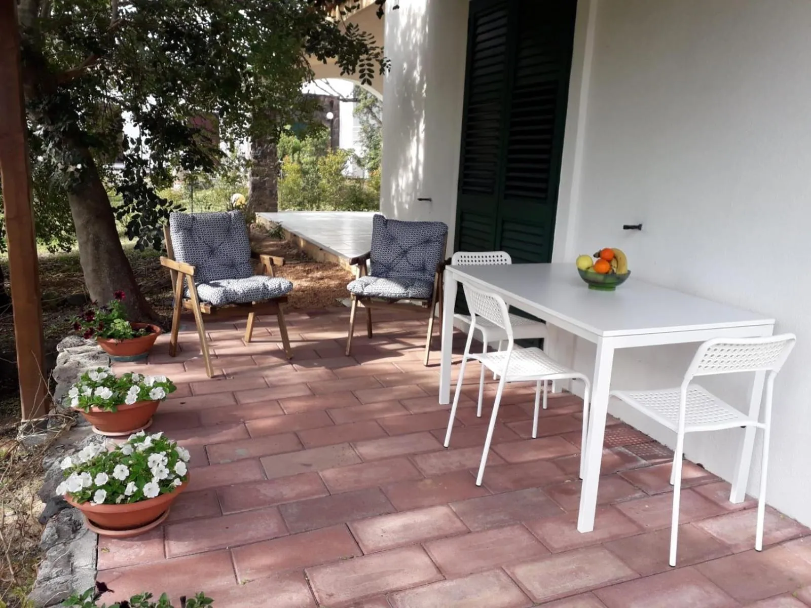 Balcony/Terrace in Residence Cort'e Accas