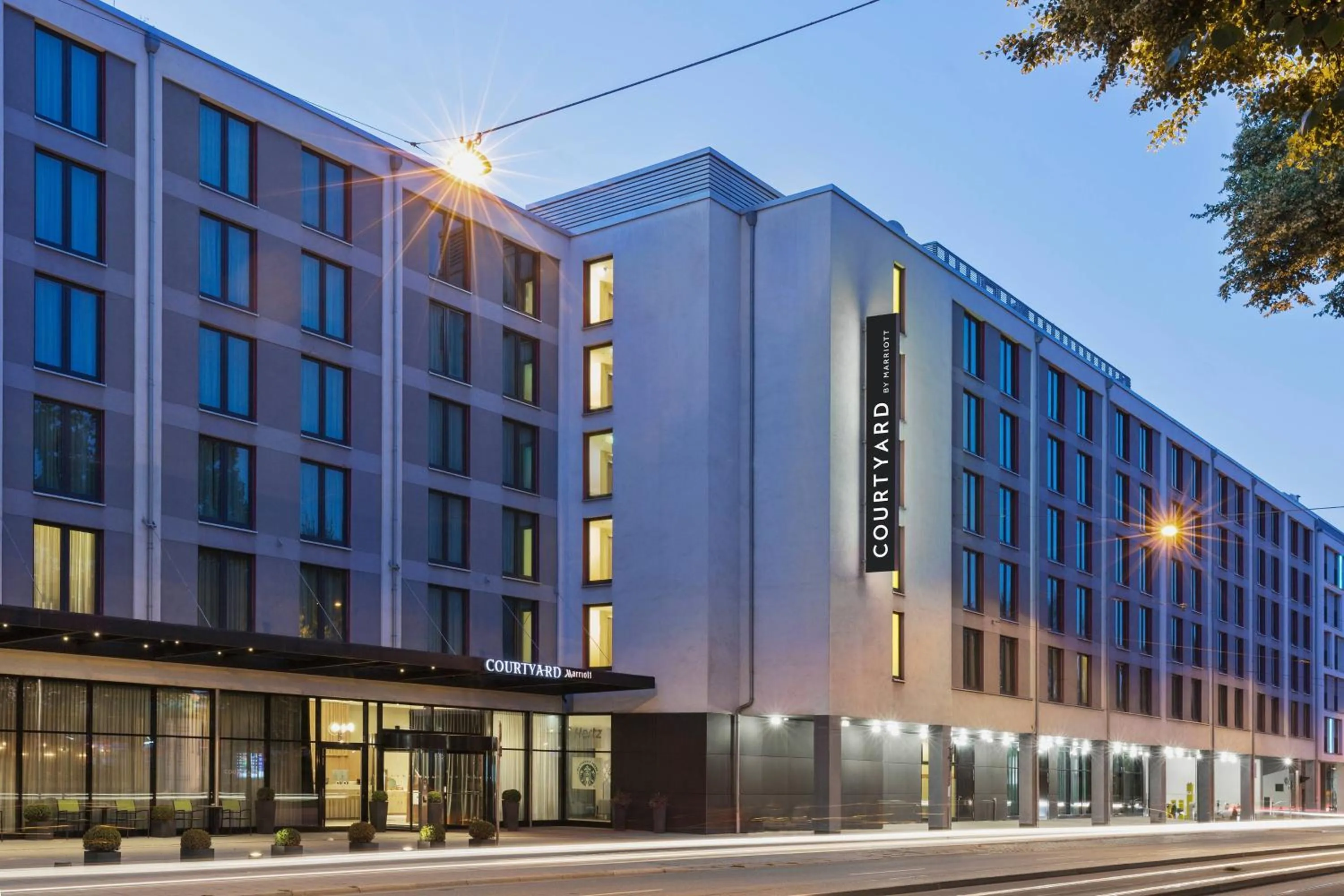 Property building in Courtyard by Marriott Munich City East