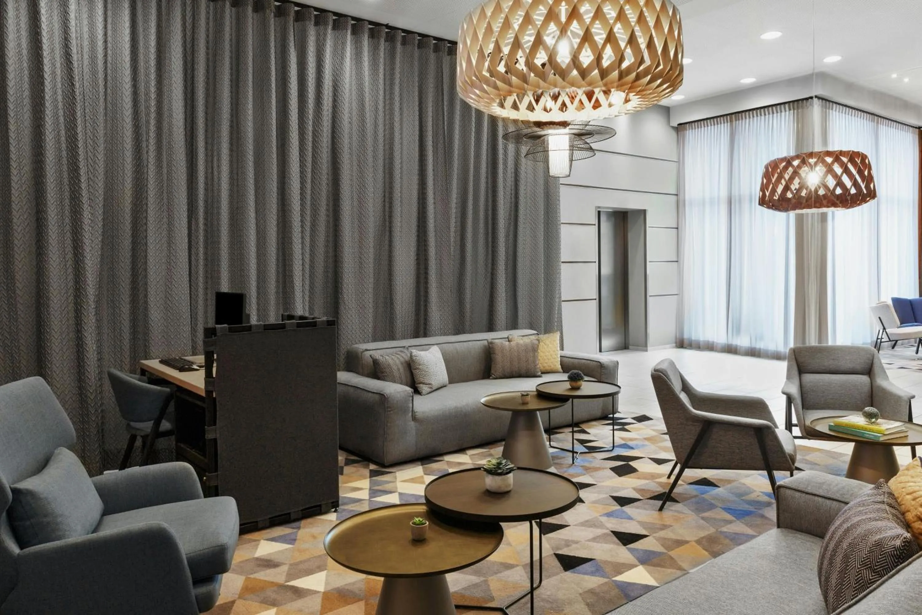 Lobby or reception in Courtyard by Marriott Munich City East