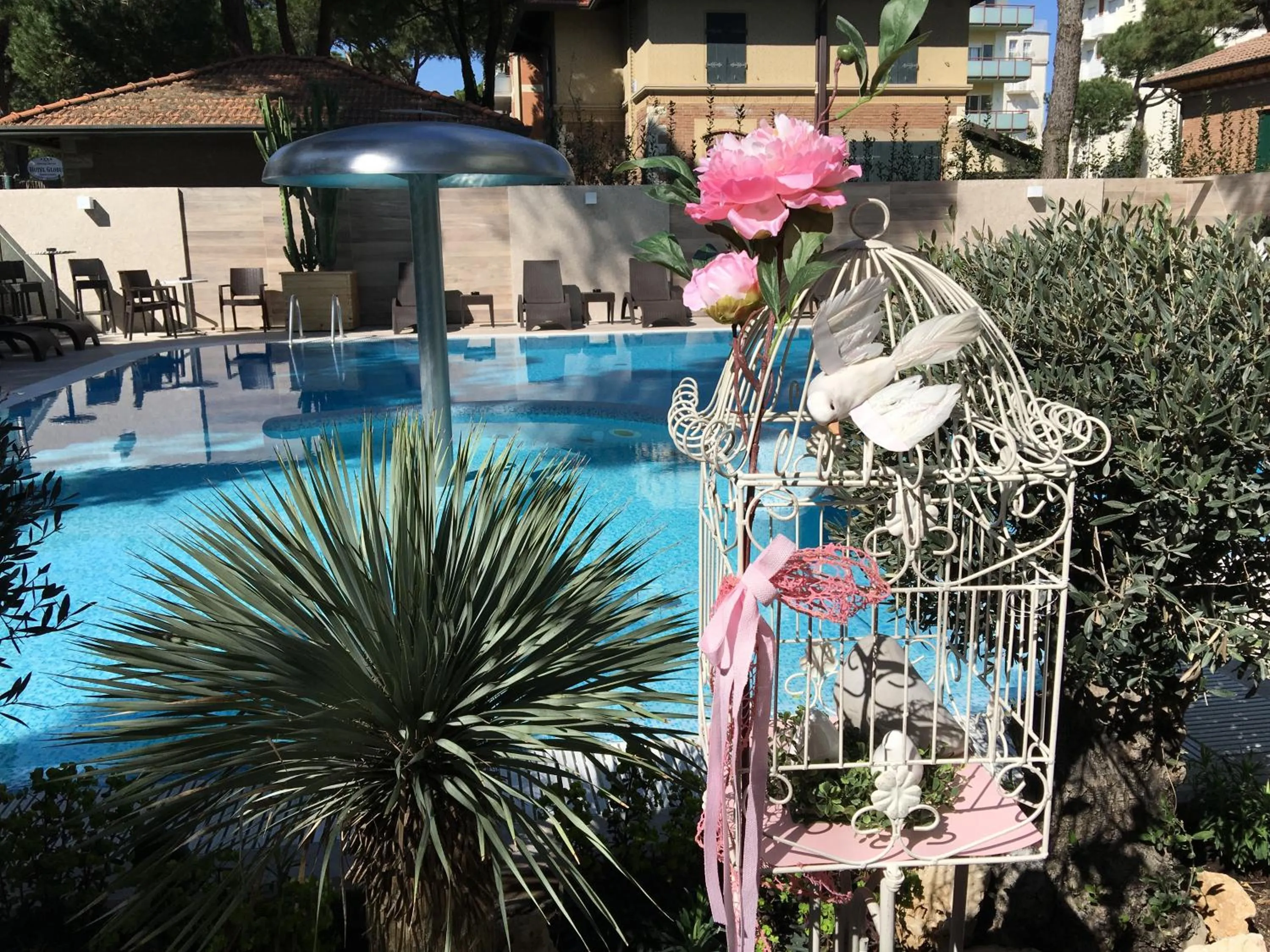Garden in Hotel Alexander