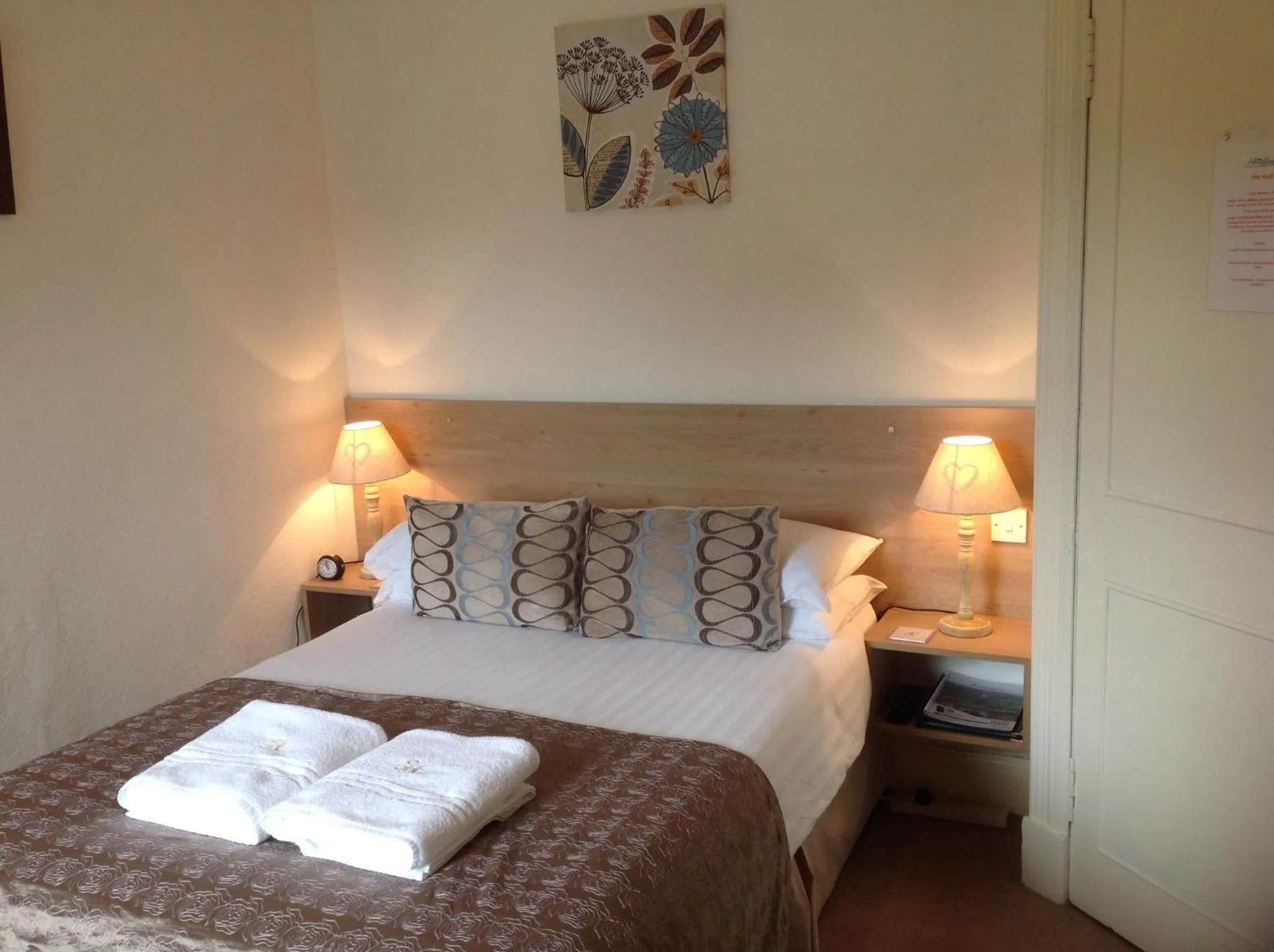 Bed in Hazeldene Guest House