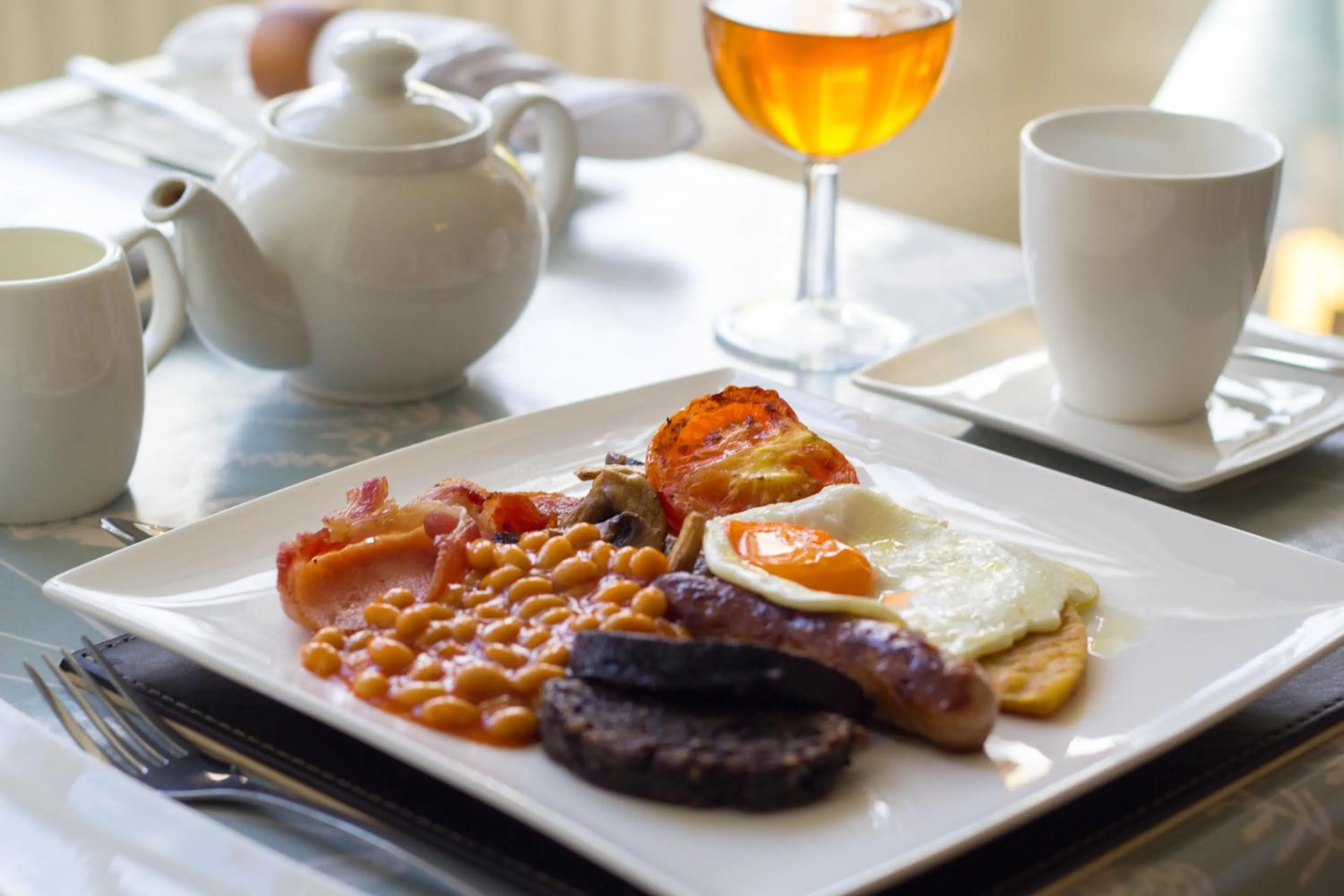 Food close-up in Hazeldene Guest House