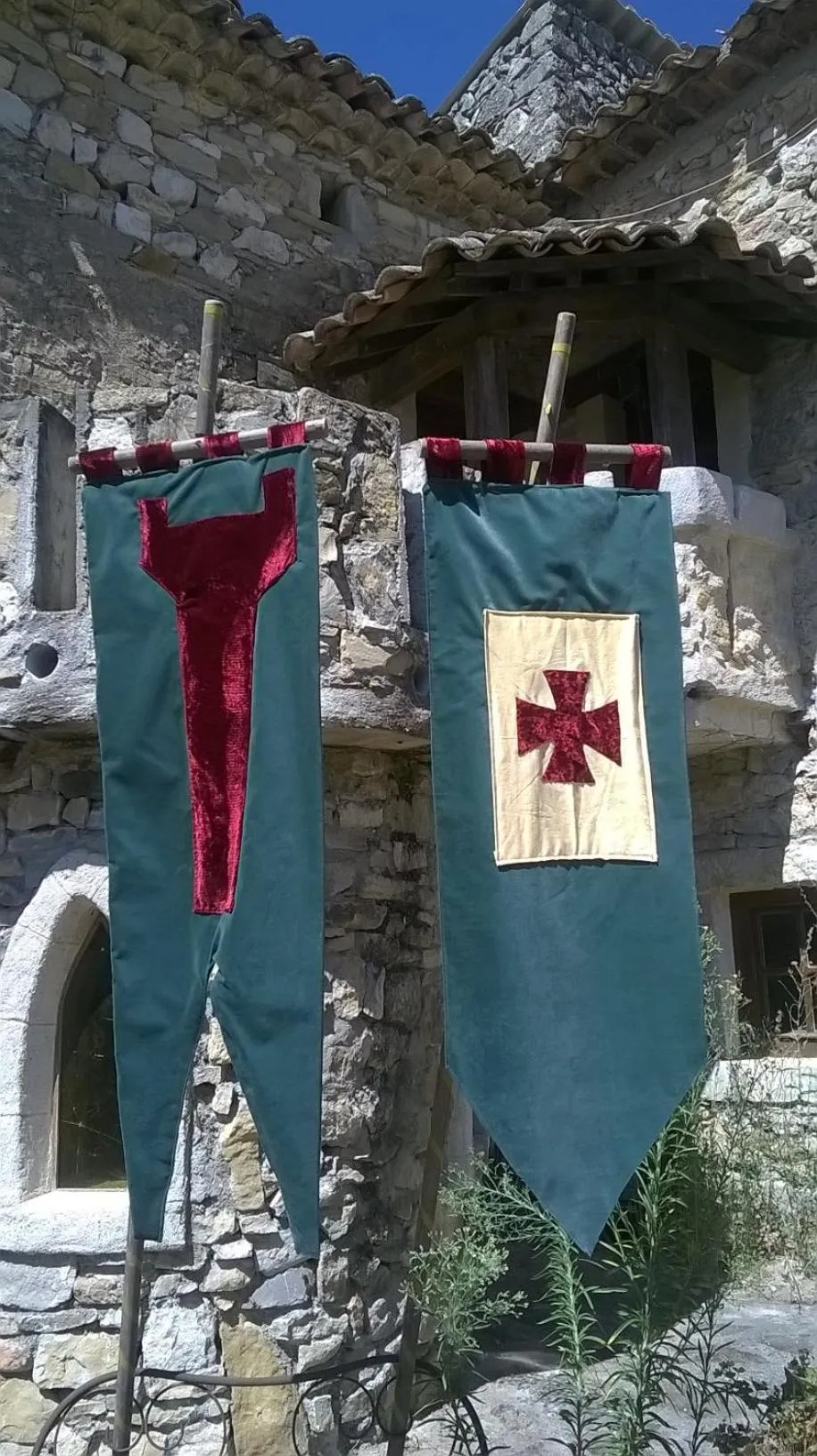 View (from property/room) in Suite Médiévale 40m2 chambre d' hôte du Mas Fabrègue