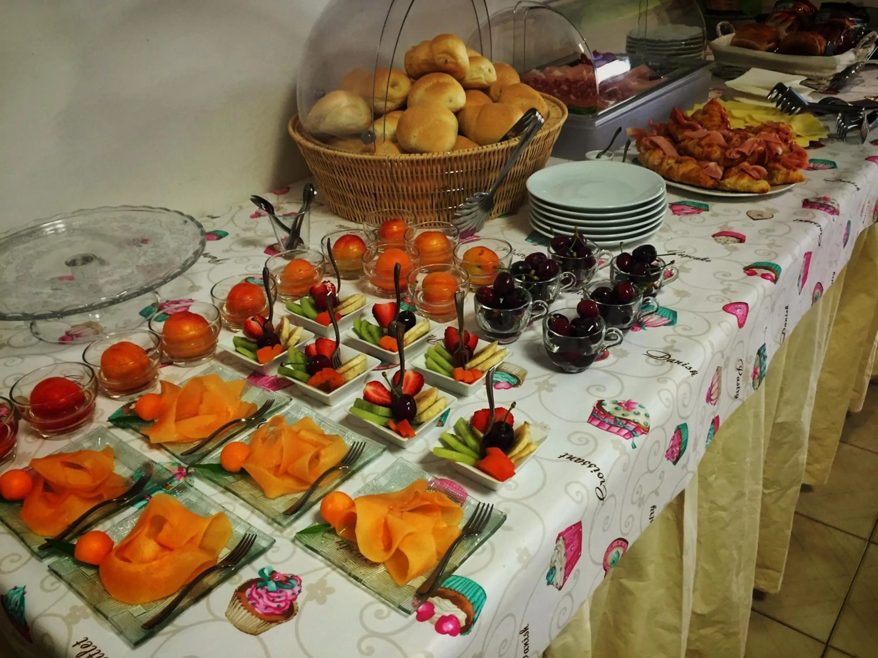 Buffet breakfast in Hotel Kinda