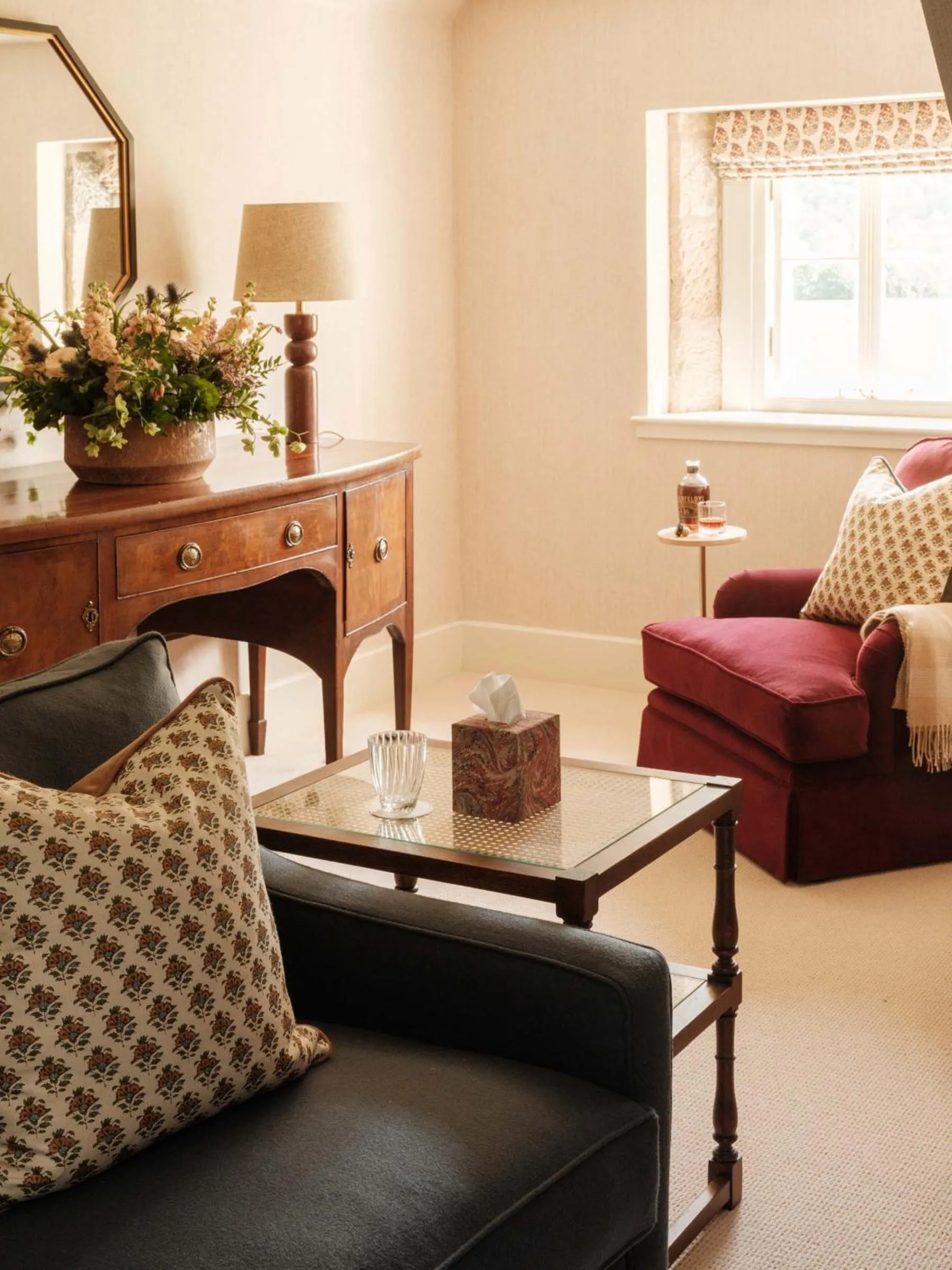 Living room in The Fortingall