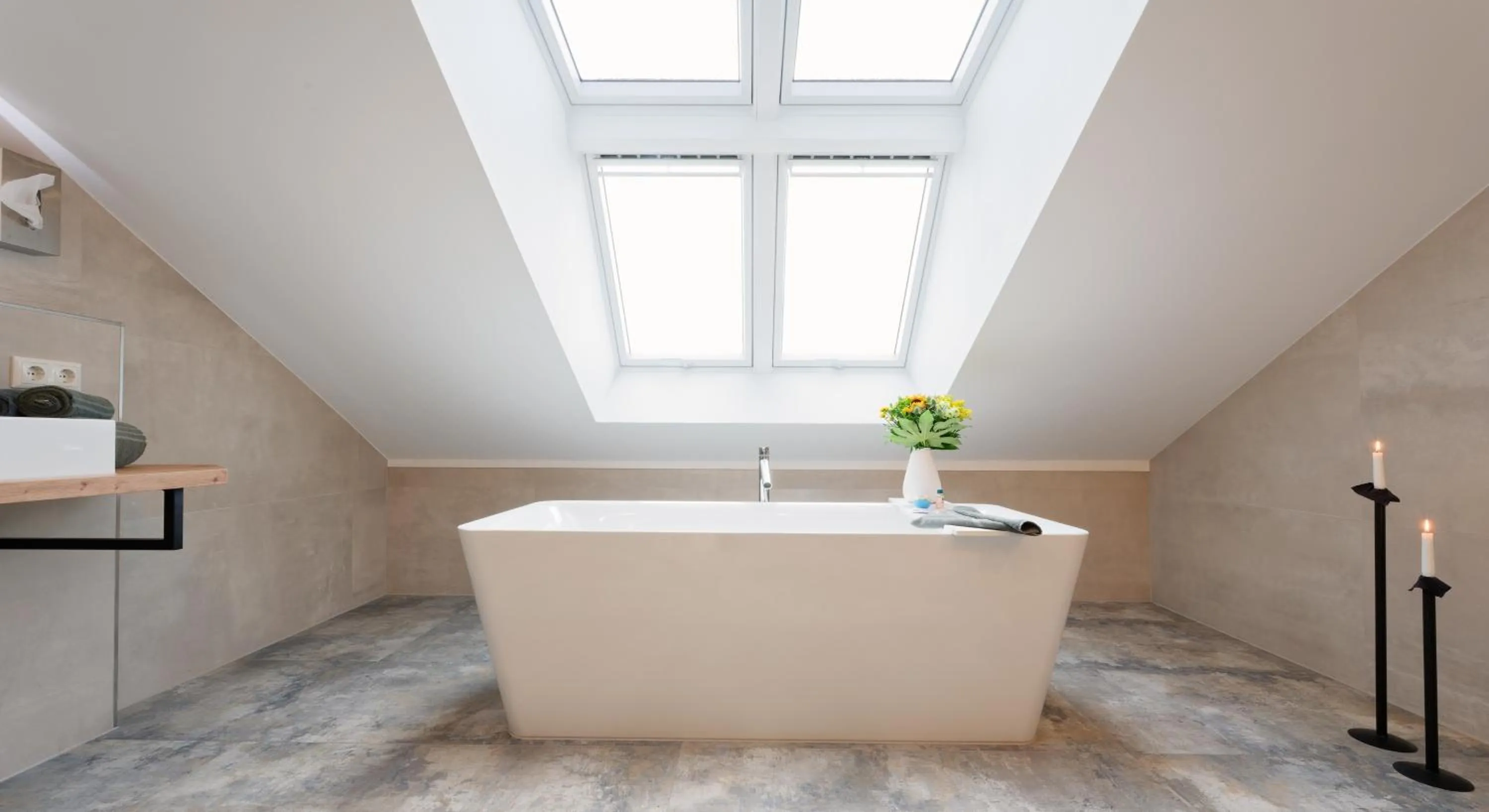 Bath in Hotel Schluister Park