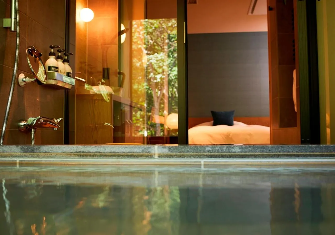 Bathroom in Okujozankei Onsen Kasho Gyoen