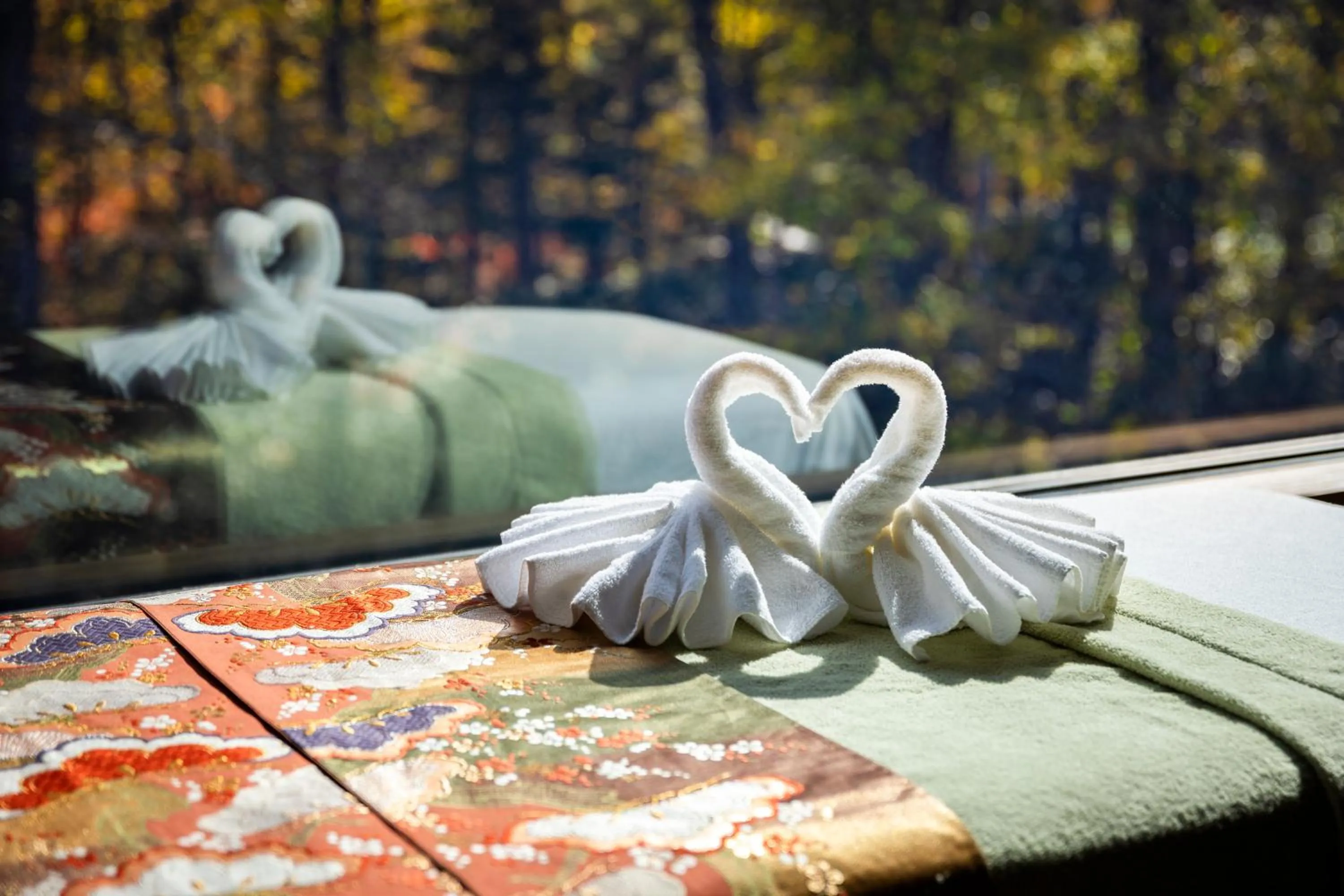 Spa and wellness centre/facilities in Okujozankei Onsen Kasho Gyoen