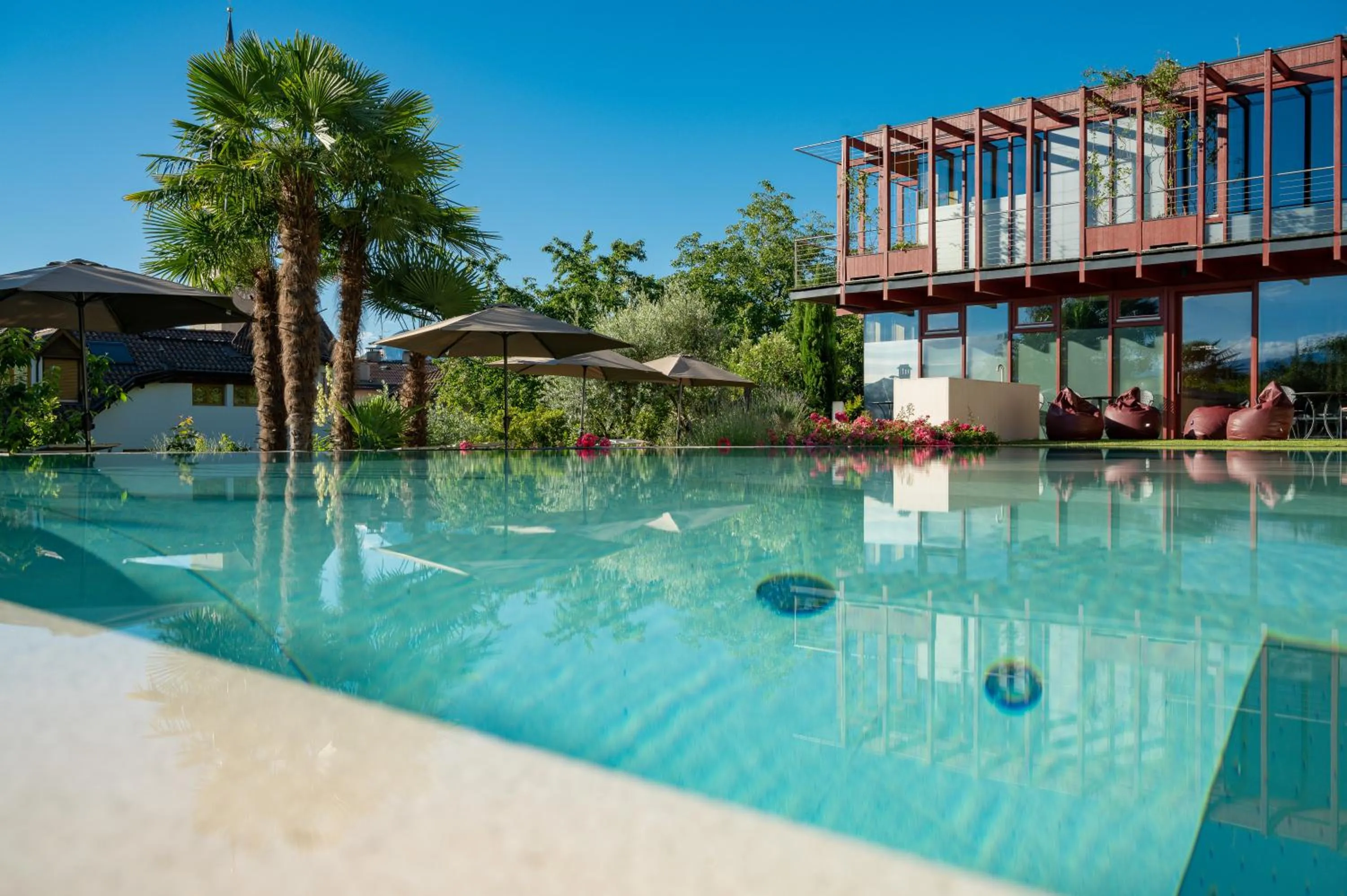 Garden in Hotel Goldener Stern