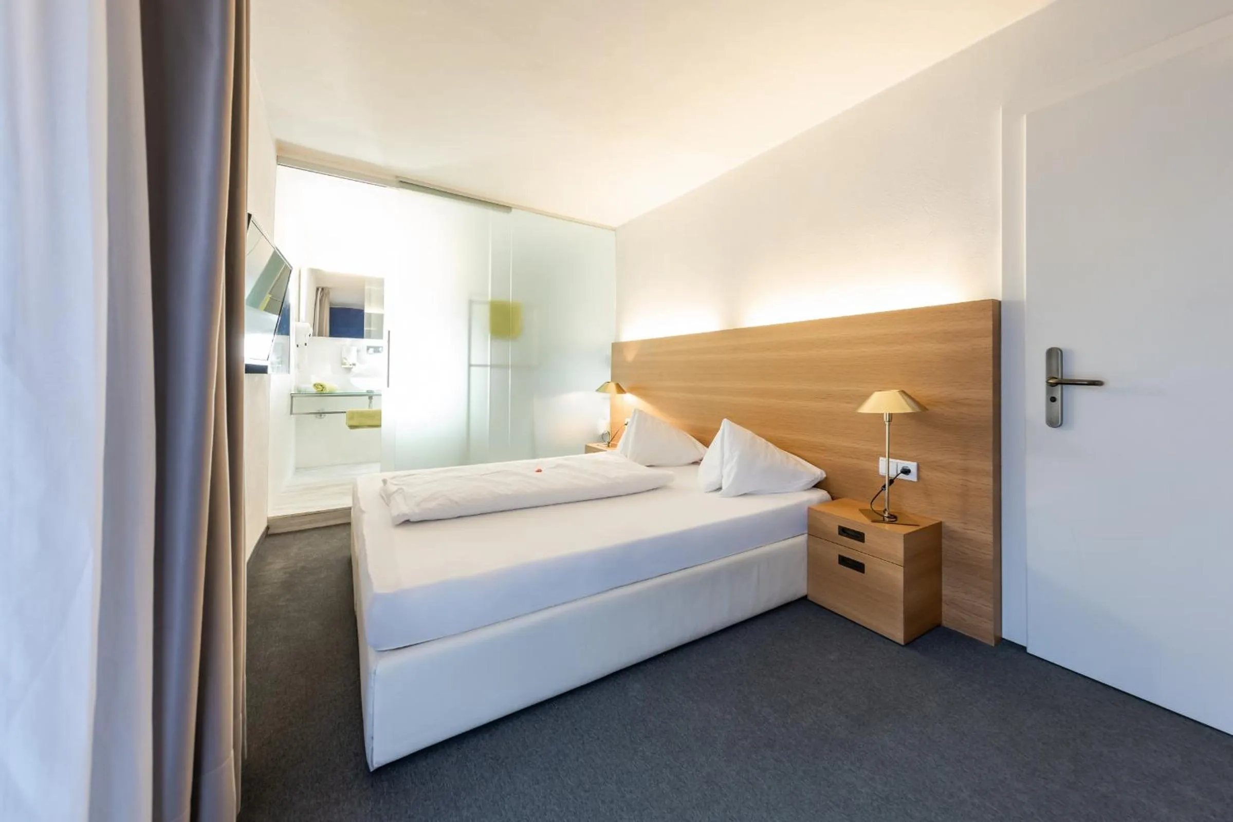 Bed in Hotel Goldener Stern